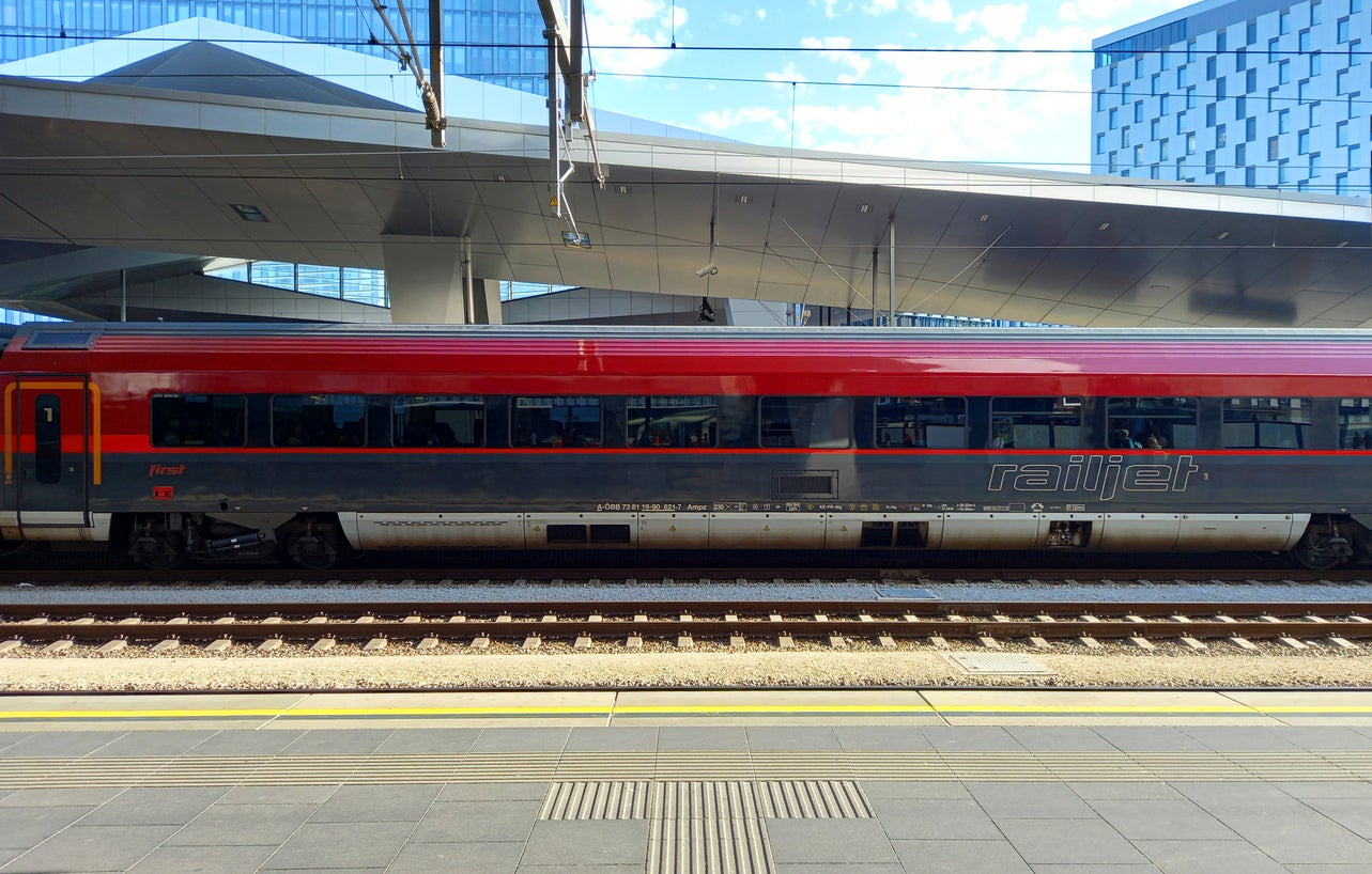 The passenger was arrested on arrival in Vienna