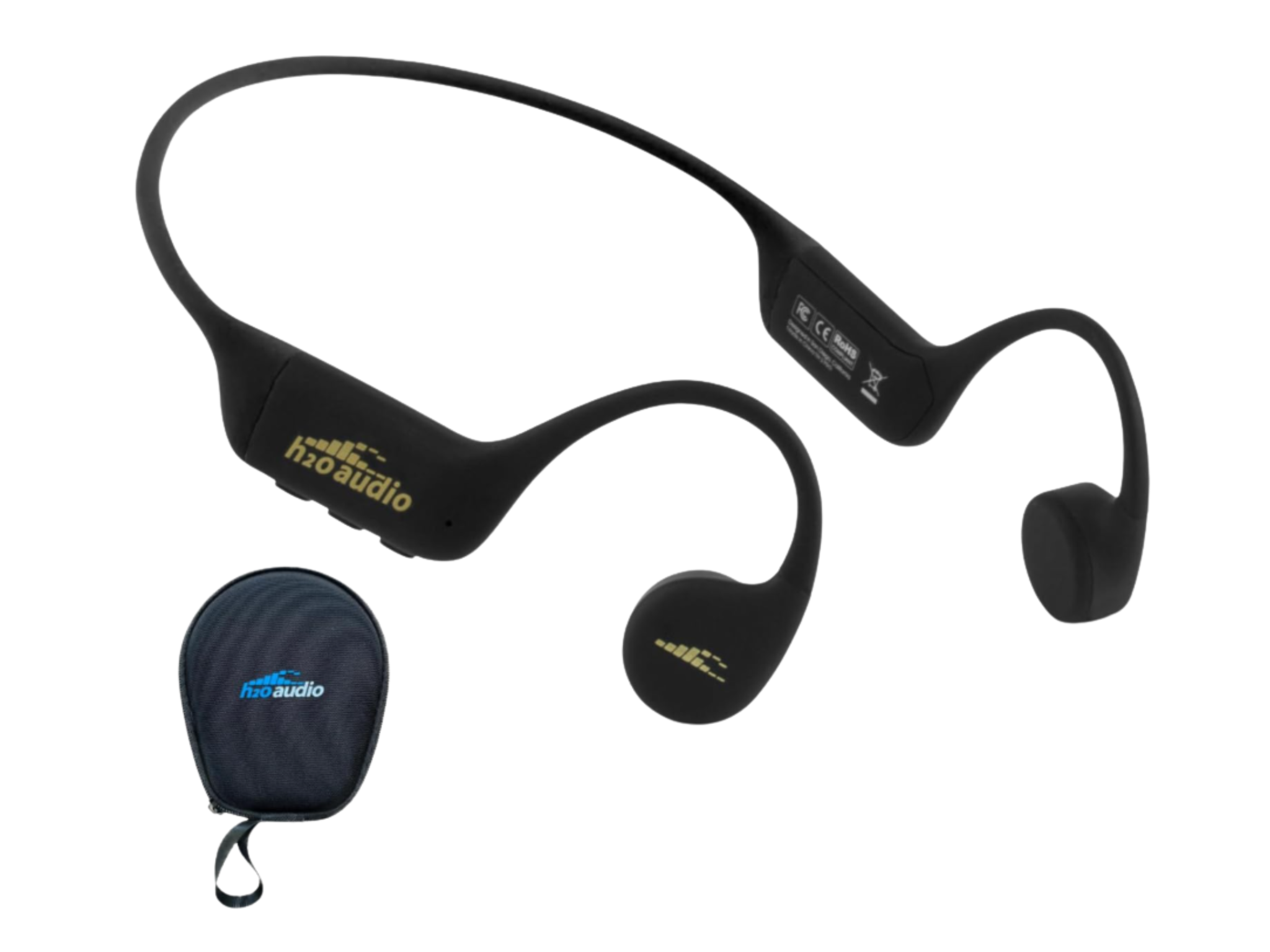 IndyBest best waterproof headphones reviewed H20 Audio tri 2 pro bone conduction headphones