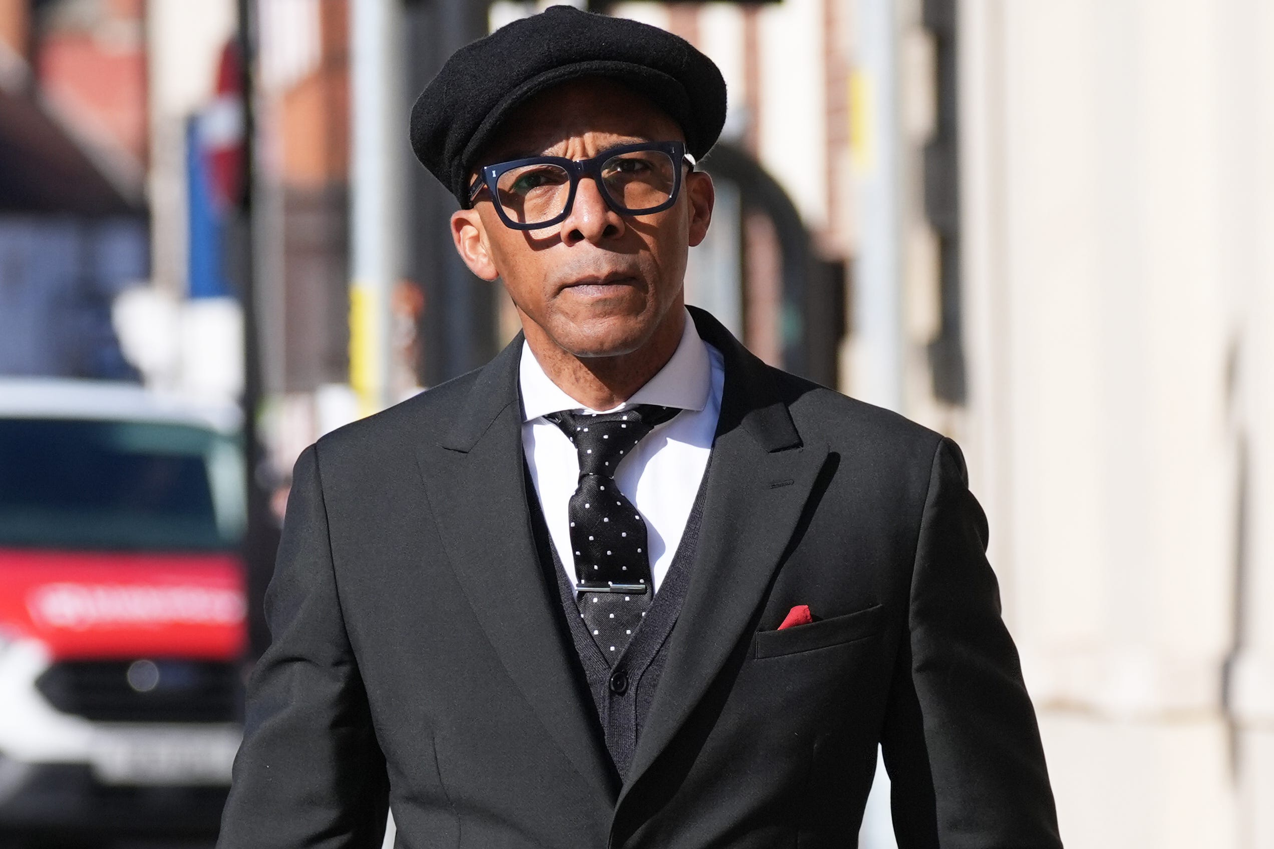 TV presenter Jay Blades is due to appear in court charged with rape (Jacob King/PA)