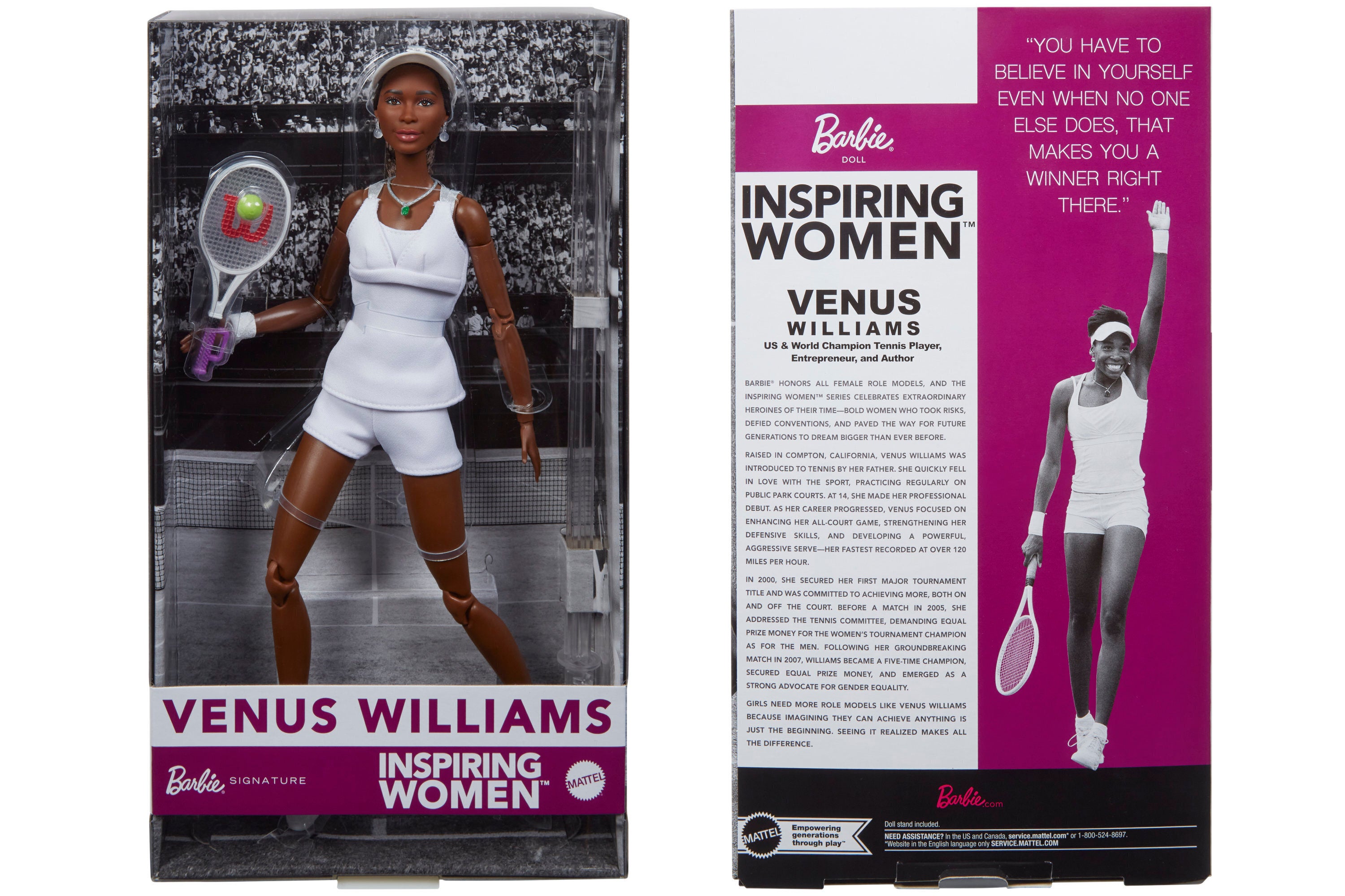 Barbie Venus Williams Tennis