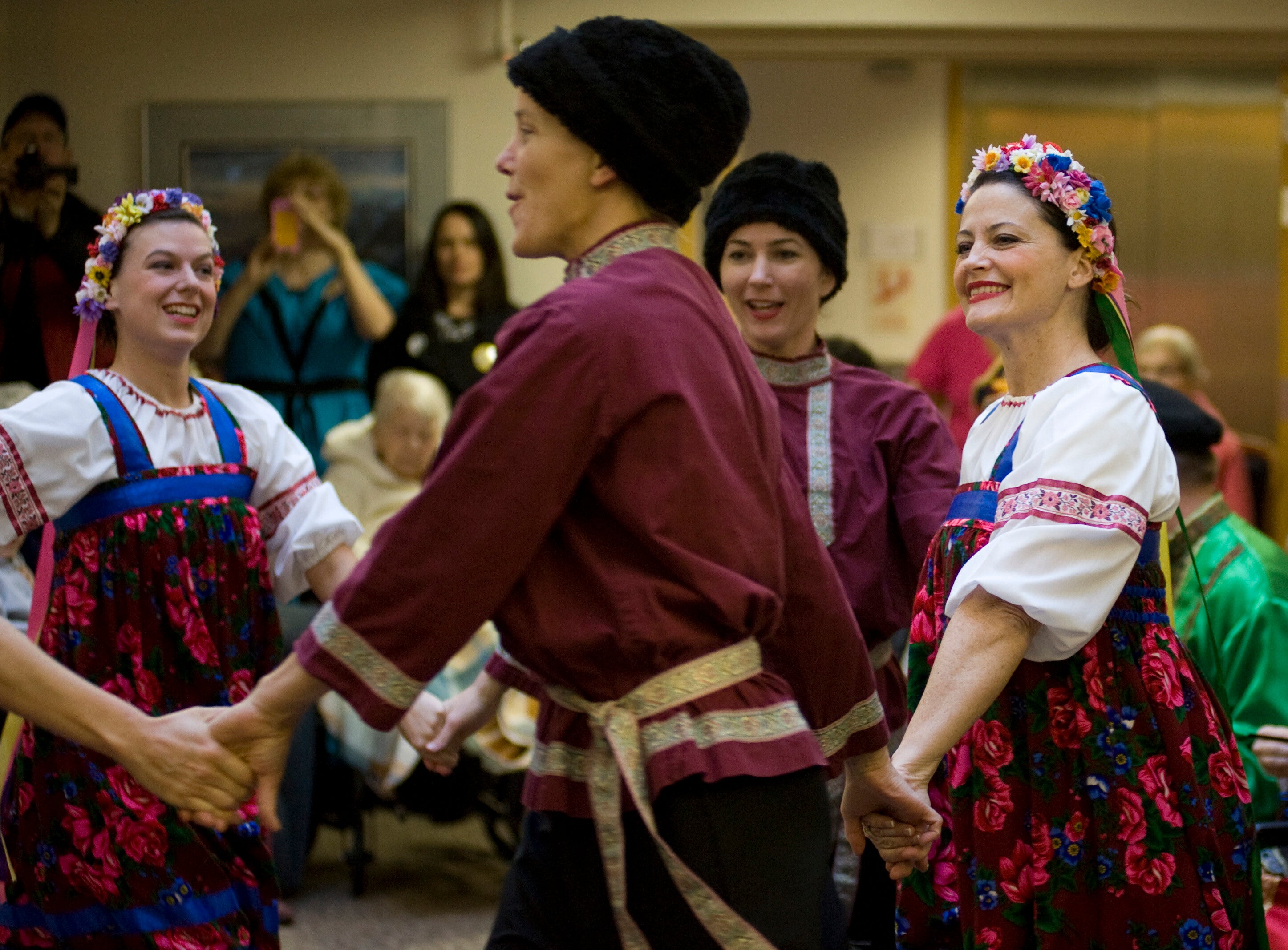 New Archangel Russian Dancers perform as part of the Alaska Day Festival celebrations in 2012