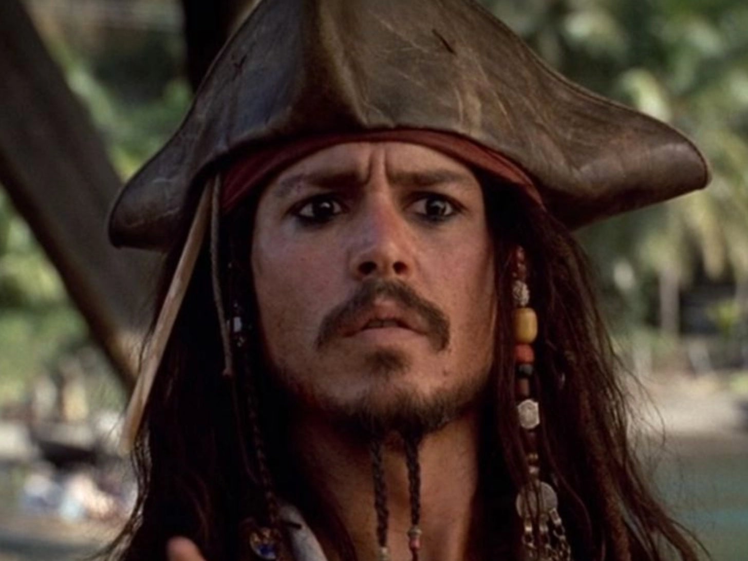 Johnny Depp in the ‘Pirates of the Caribbean’ movies