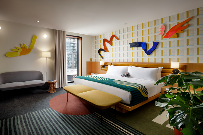 The Drake Hotel offers creative and stylish rooms