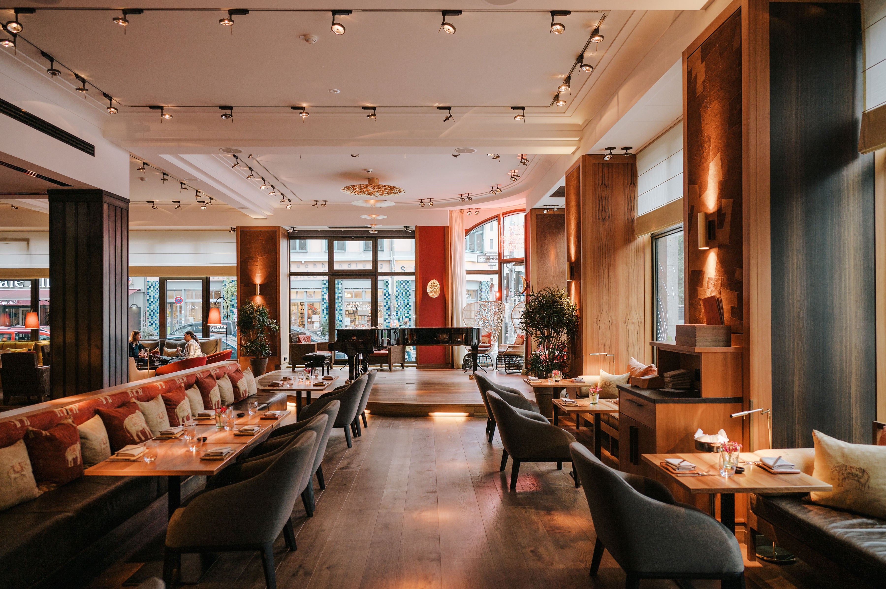 The hotel’s Orania.Restaurant is led by award-winning chef Philipp Vogel