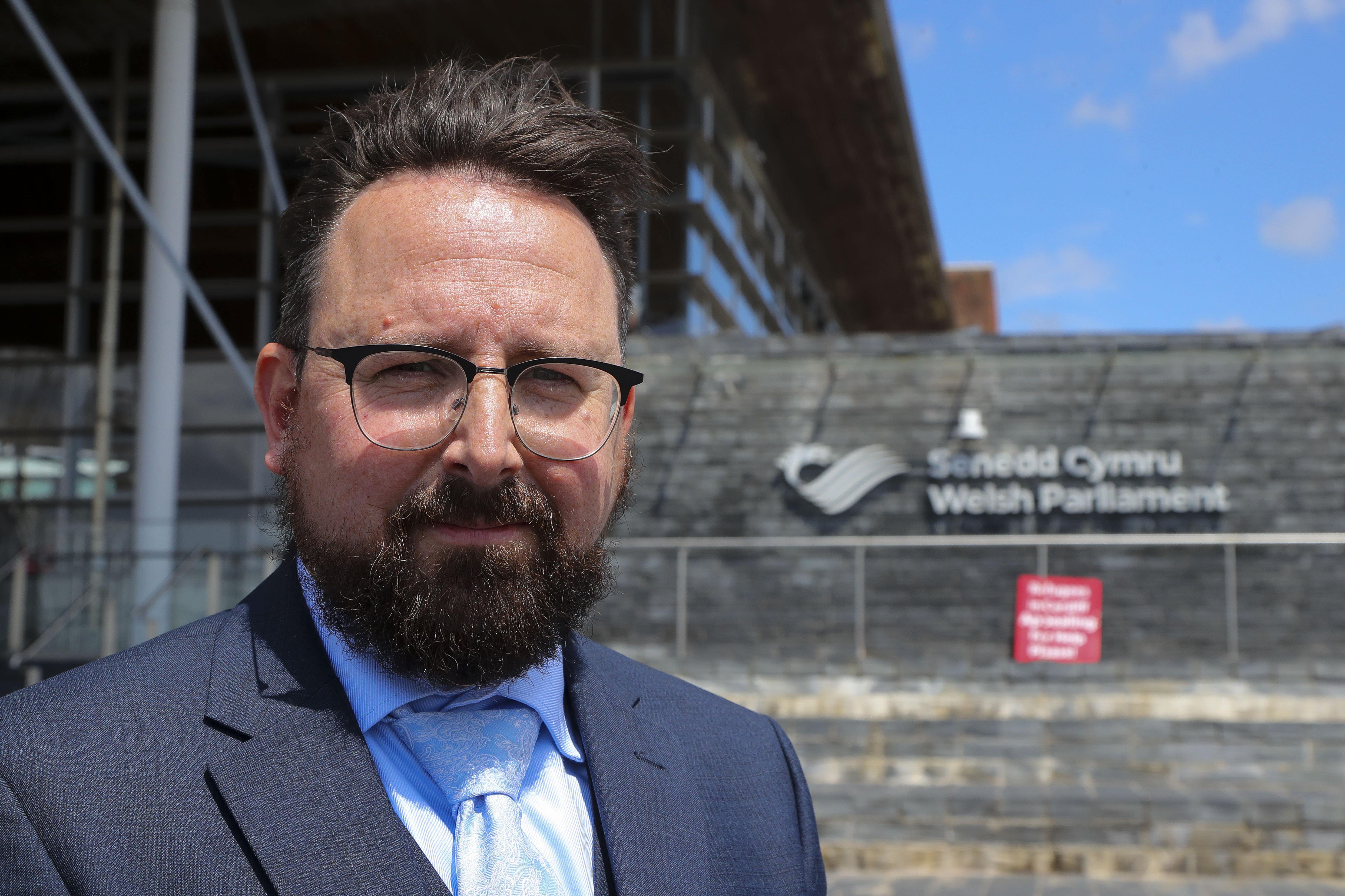 Hefin David, Member of the Senedd for Caerphilly, has died