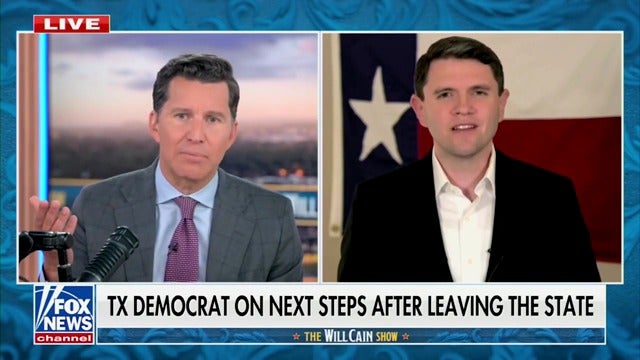 Cain told Talarico that he was ‘getting wrapped on time’ after the Democrat pressed him on why the GOP needed to gerrymander districts if their ‘policies are popular.’