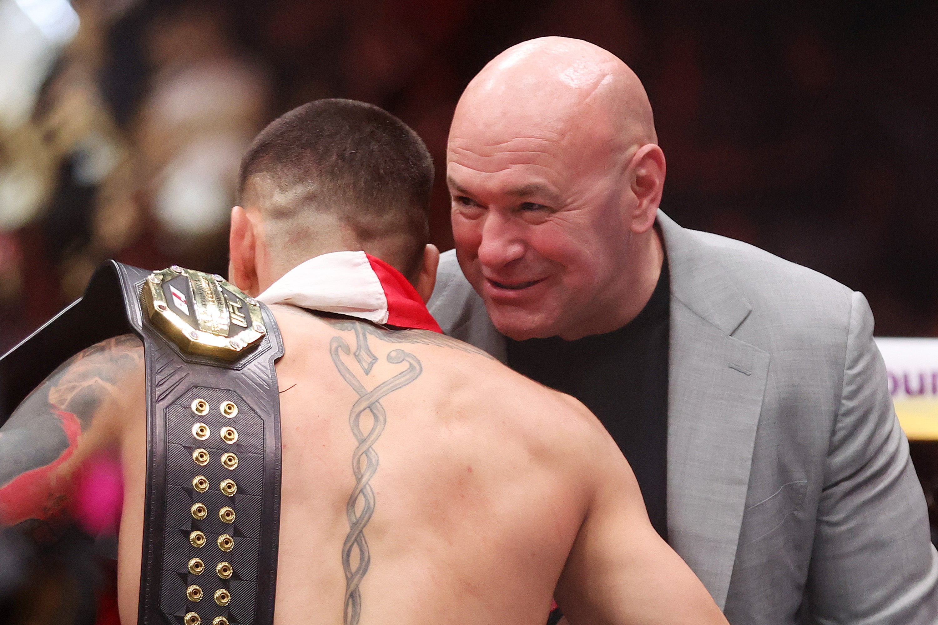 UFC president Dana White announced the lucrative new broadcast deal earlier this week