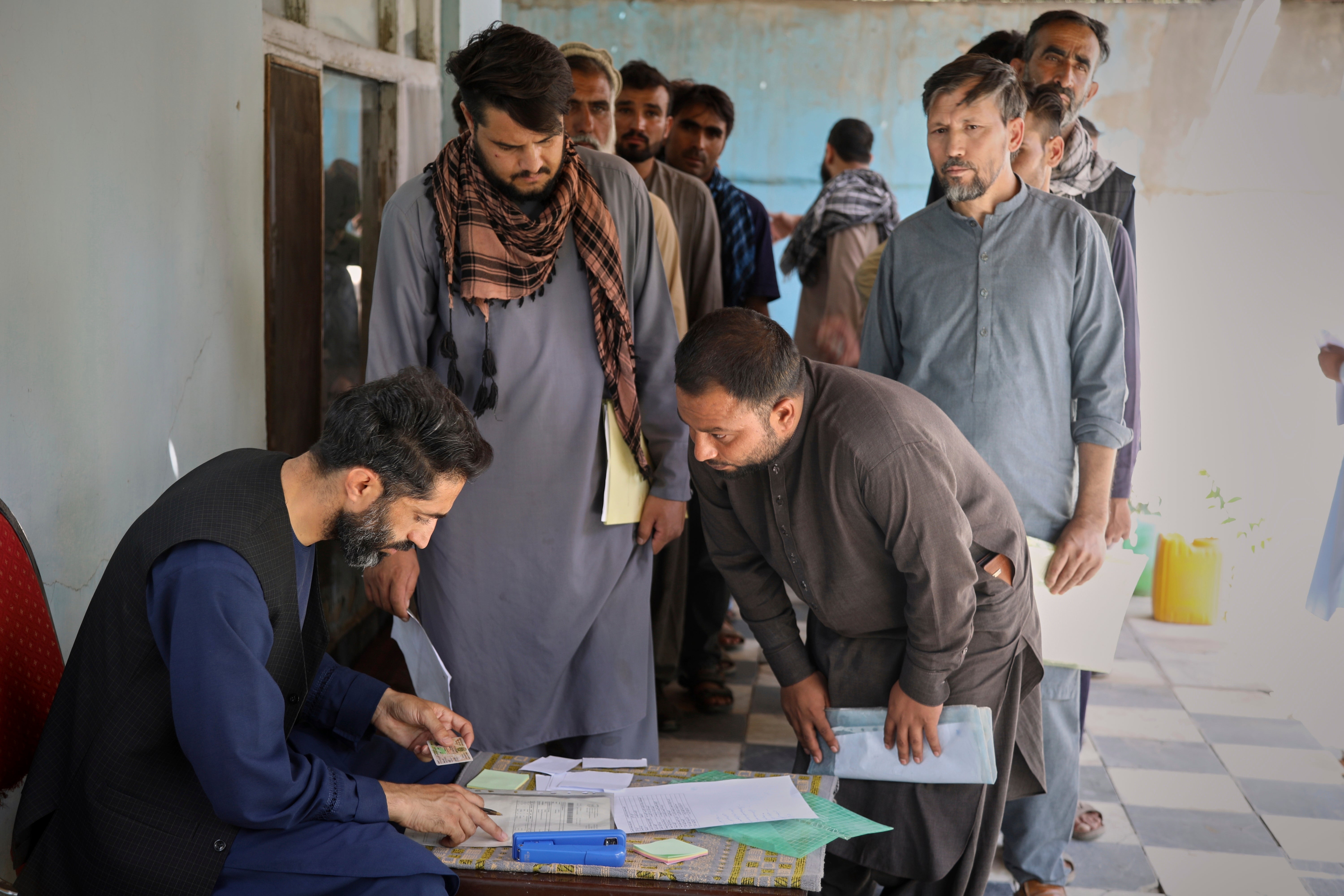 Afghanistan Refugees Qatar