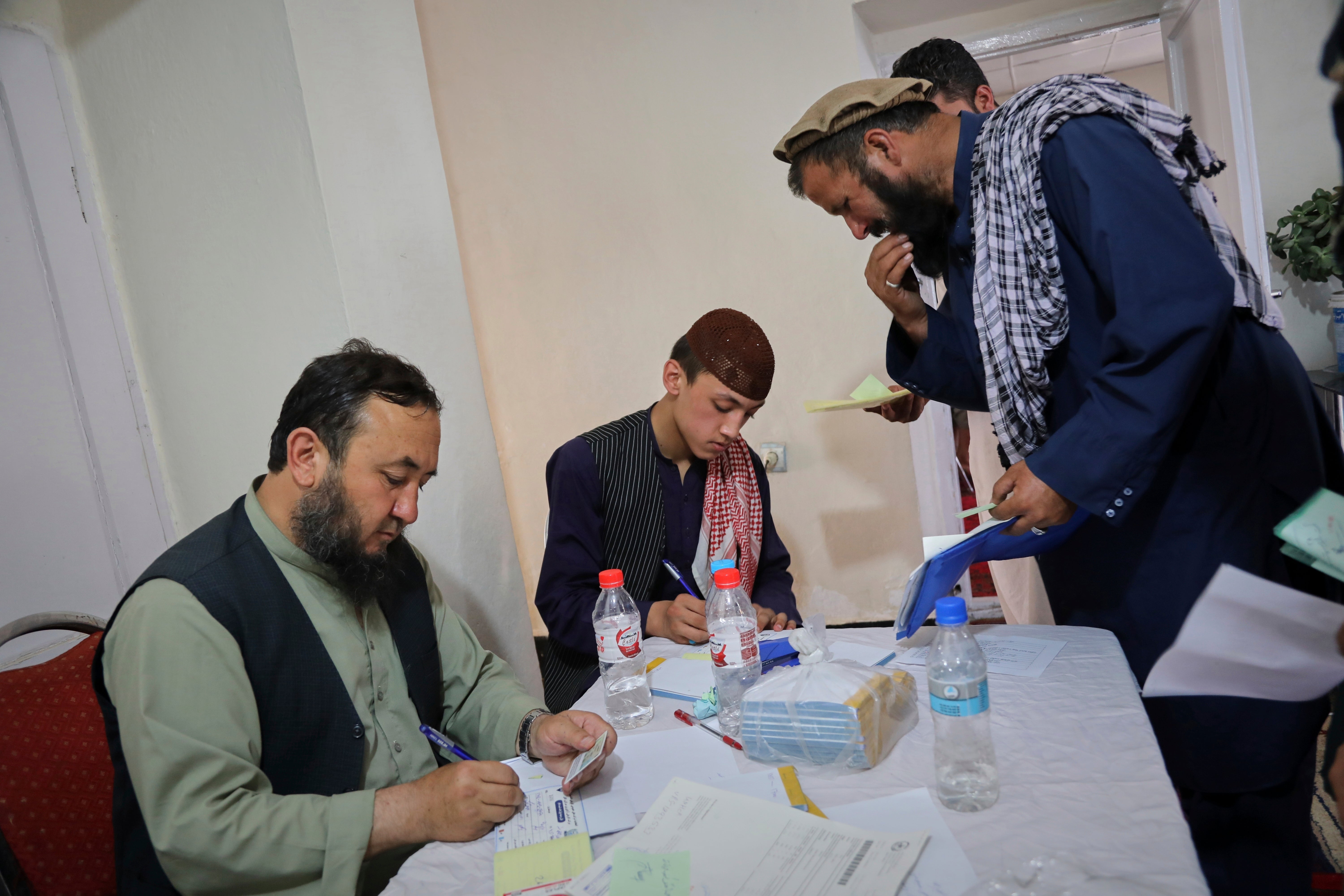 Afghanistan Refugees Qatar