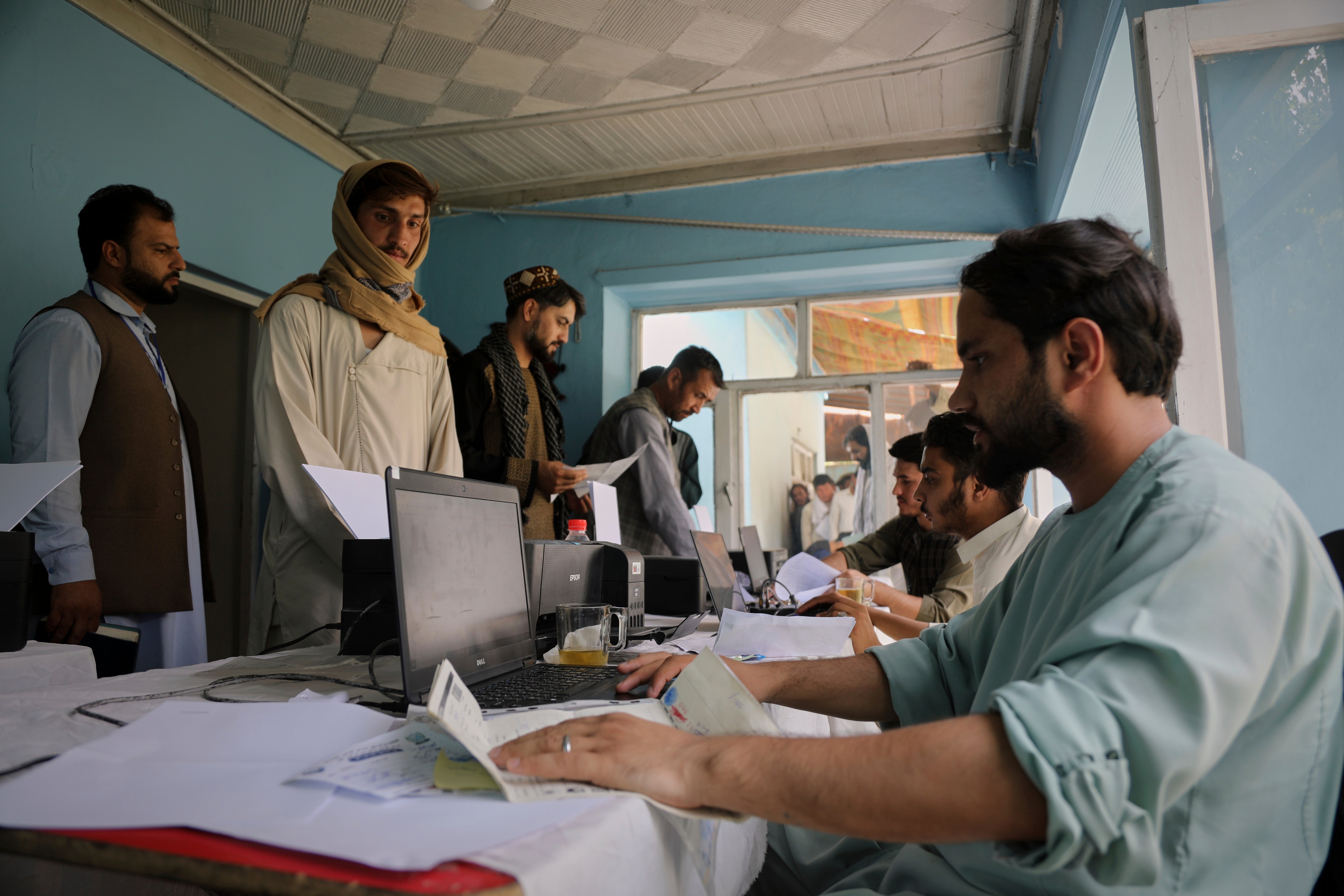 Afghanistan Refugees Qatar