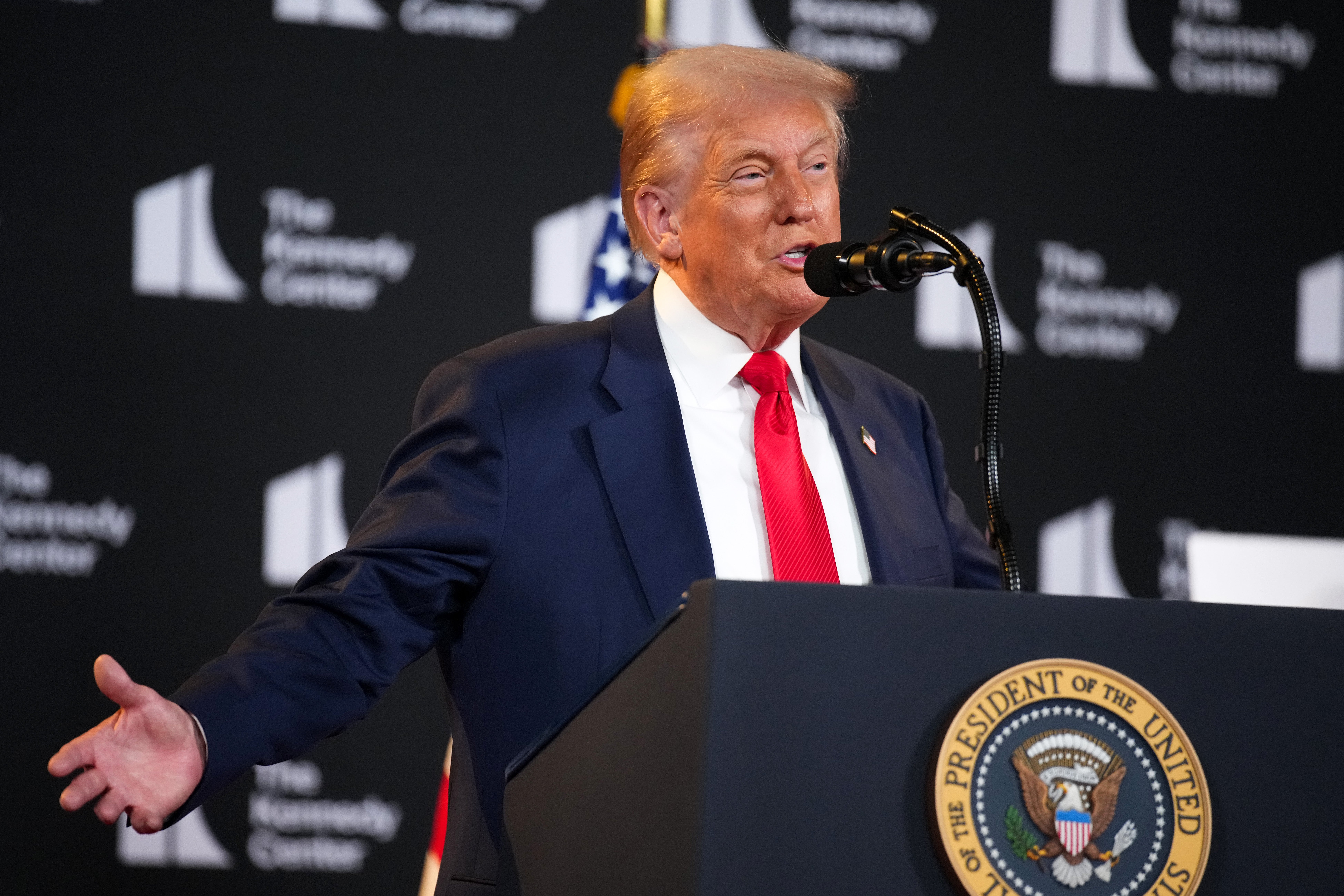 Trump brags he is the ‘biggest name’ on the Hollywood Walk of Fame