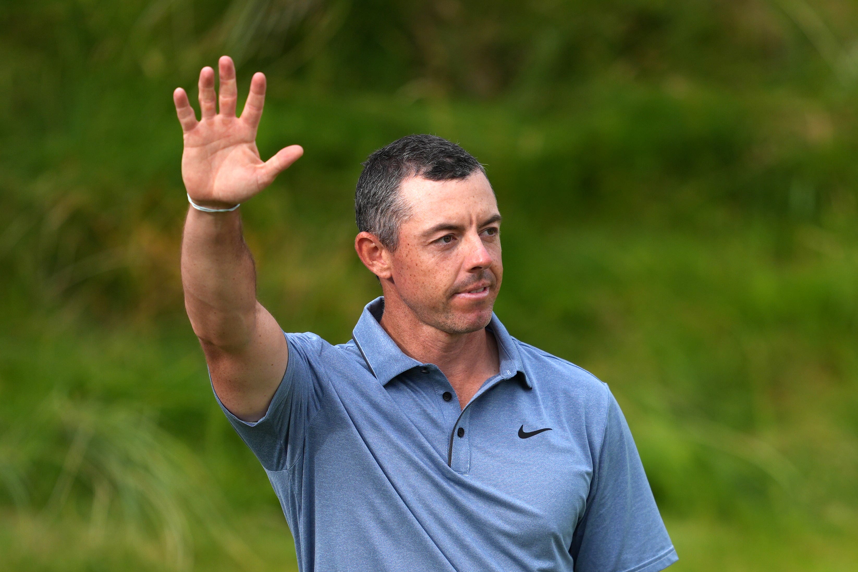 Rory McIlroy has dismissed the idea of ever being a playing Ryder Cup captain (Brian Lawless/PA).