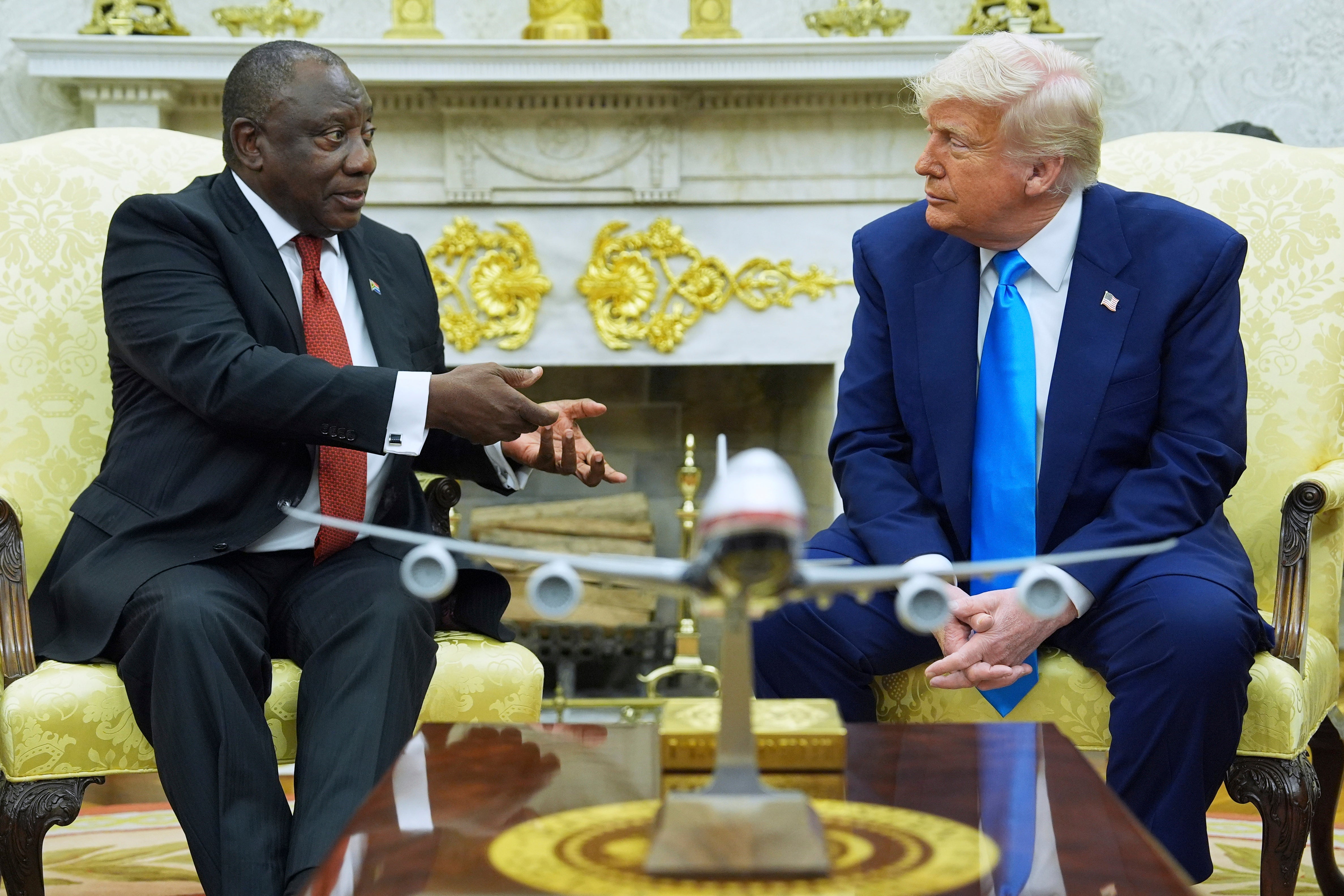 During a tense meeting at the Oval Office in May, the president ambushed his South African counterpart Cyril Ramaphosa. The president has continuously claimed that white South Africans are being killed and their lands are being confiscated