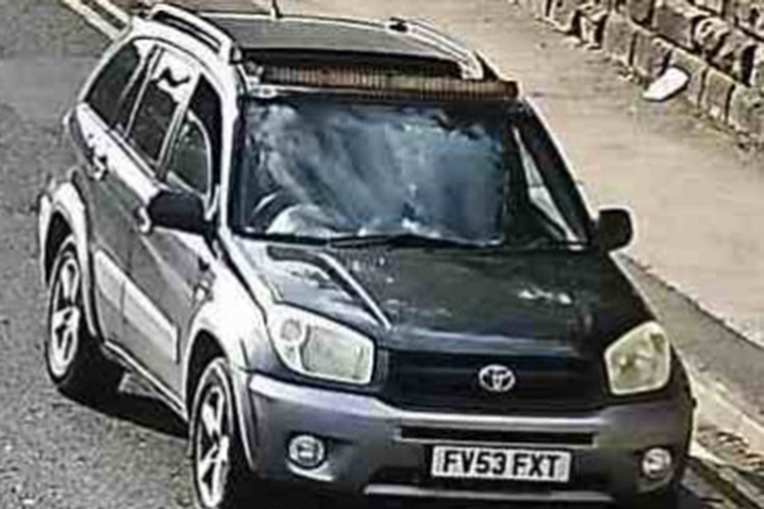 Police said the vehicle involved is believed to be a blue/grey-coloured Toyota RAV4 with a grey trim, displaying cloned plates
