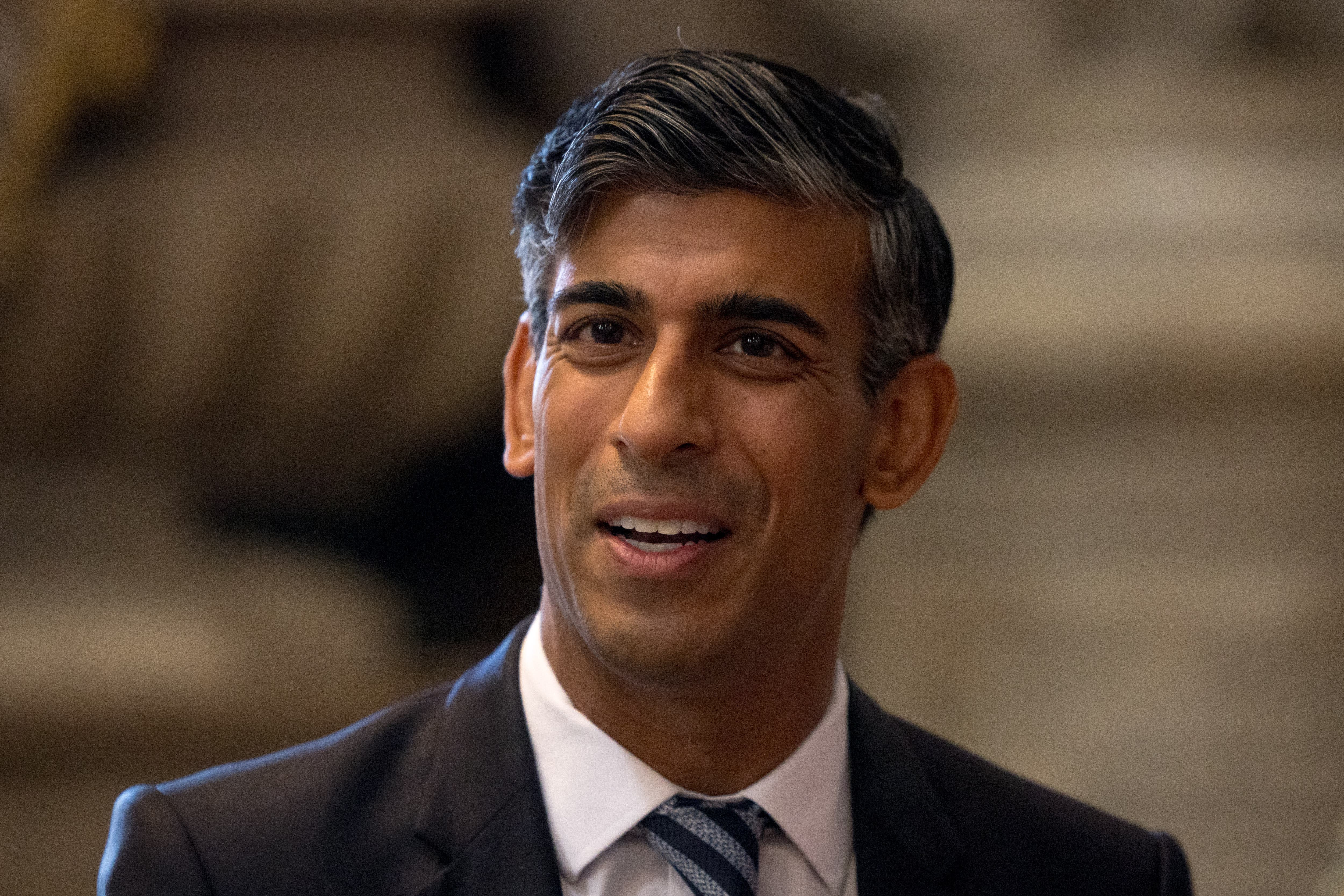 The racist threats were sent to Rishi Sunak’s email address (Jack Taylor/The Times/PA)