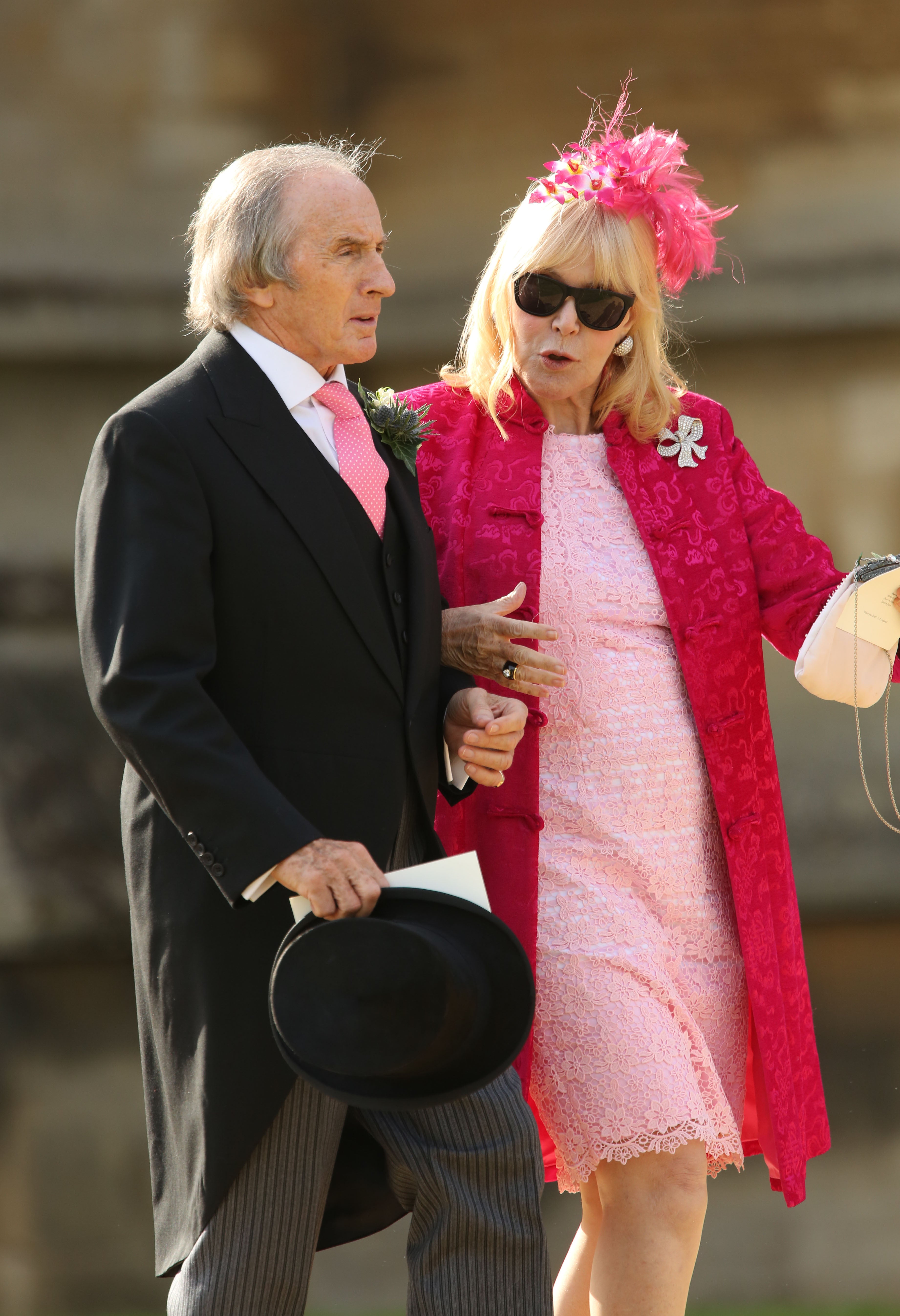 Jackie Stewart and wife Helen in 2015