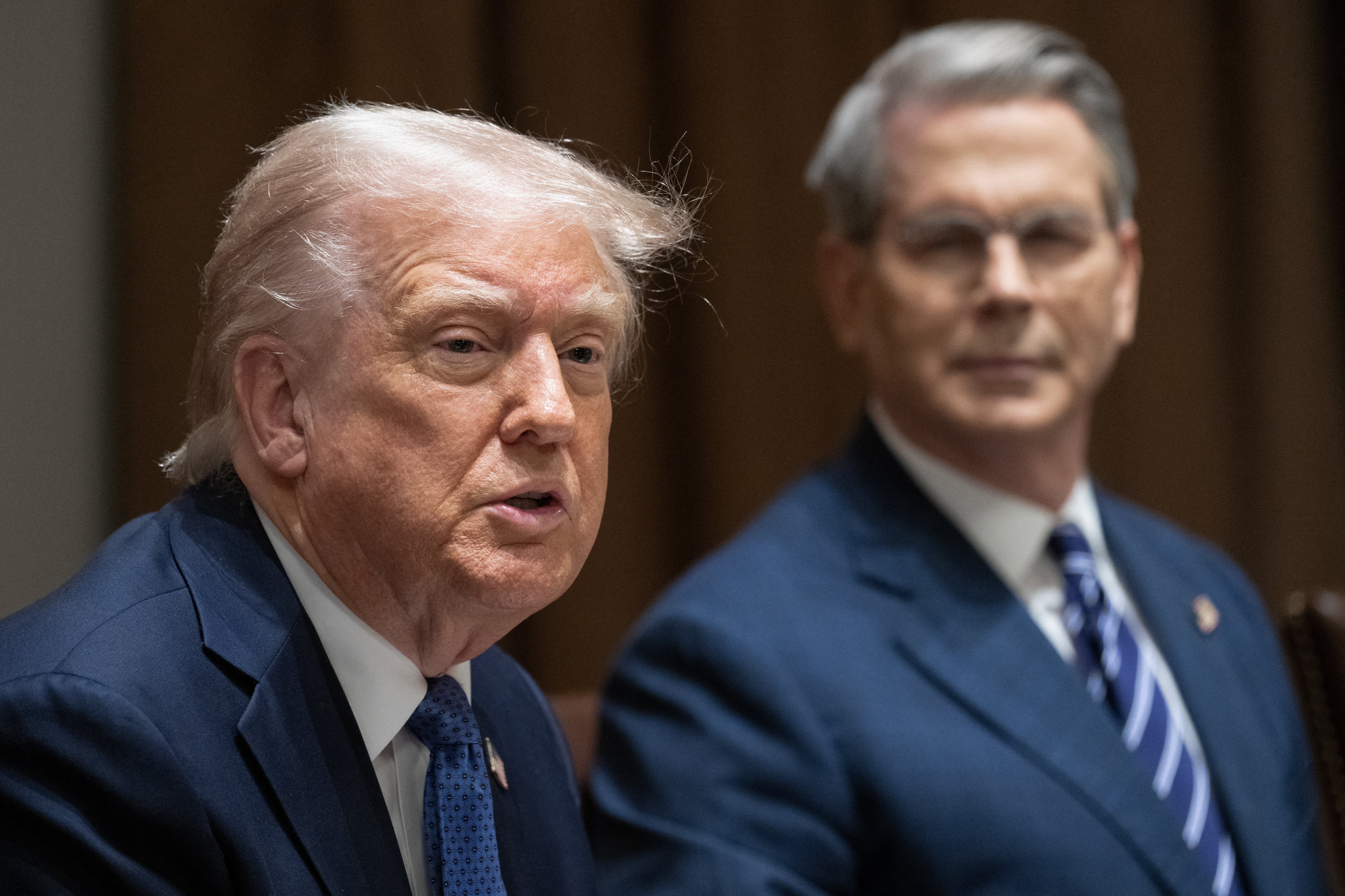 President Donald Trump's Treasury Secretary is a former hedge fund manager and reportedly has a net worth of around $600 million