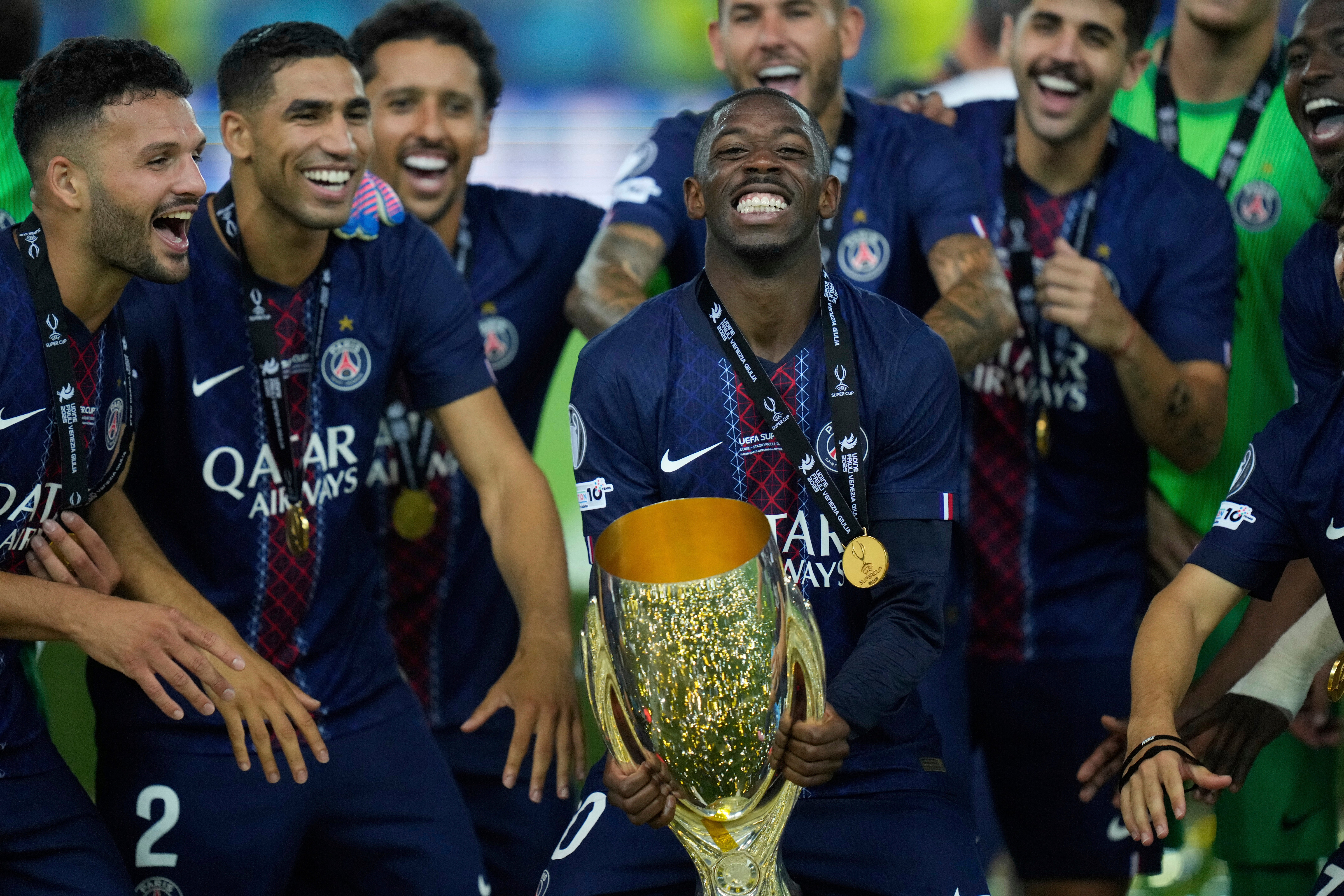 APTOPIX Italy Soccer UEFA Super Cup