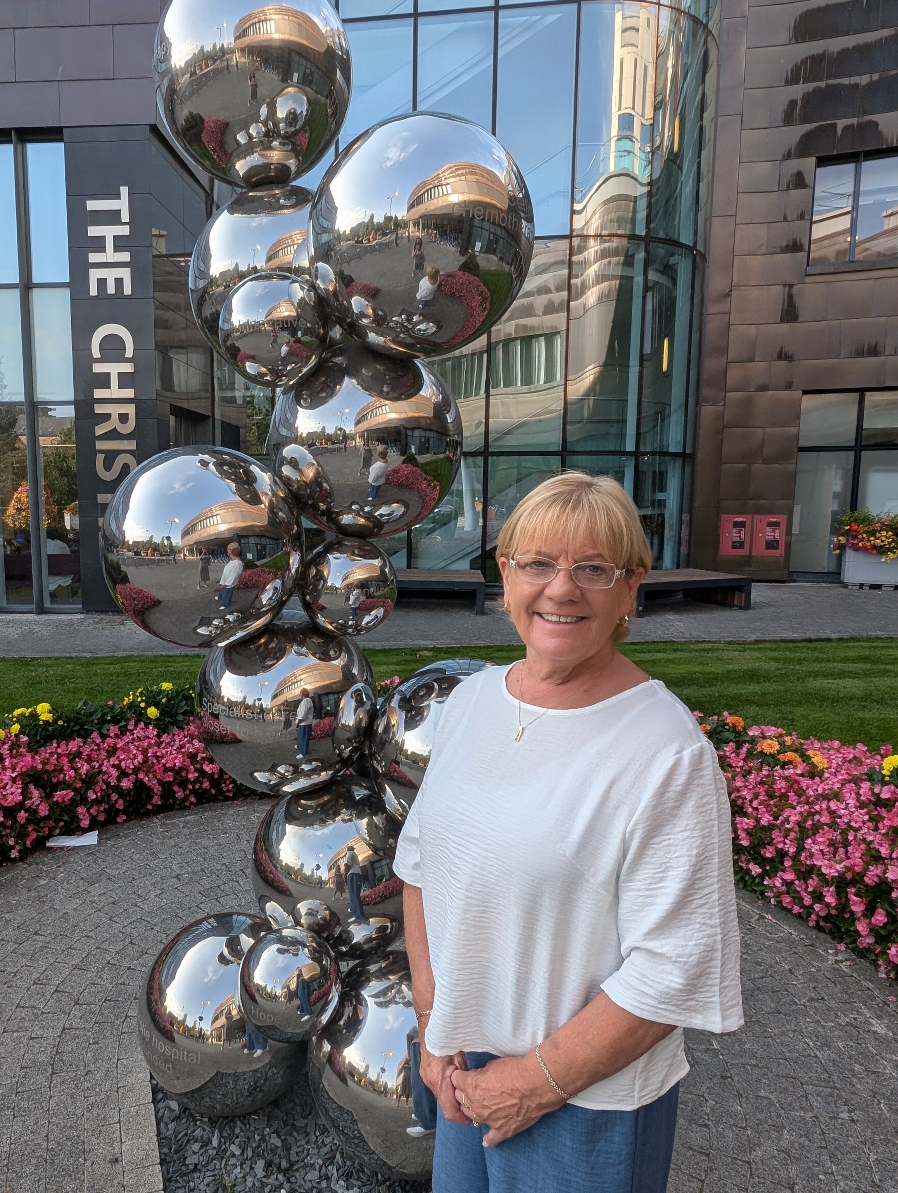 Ann said she received ‘amazing’ care at The Christie