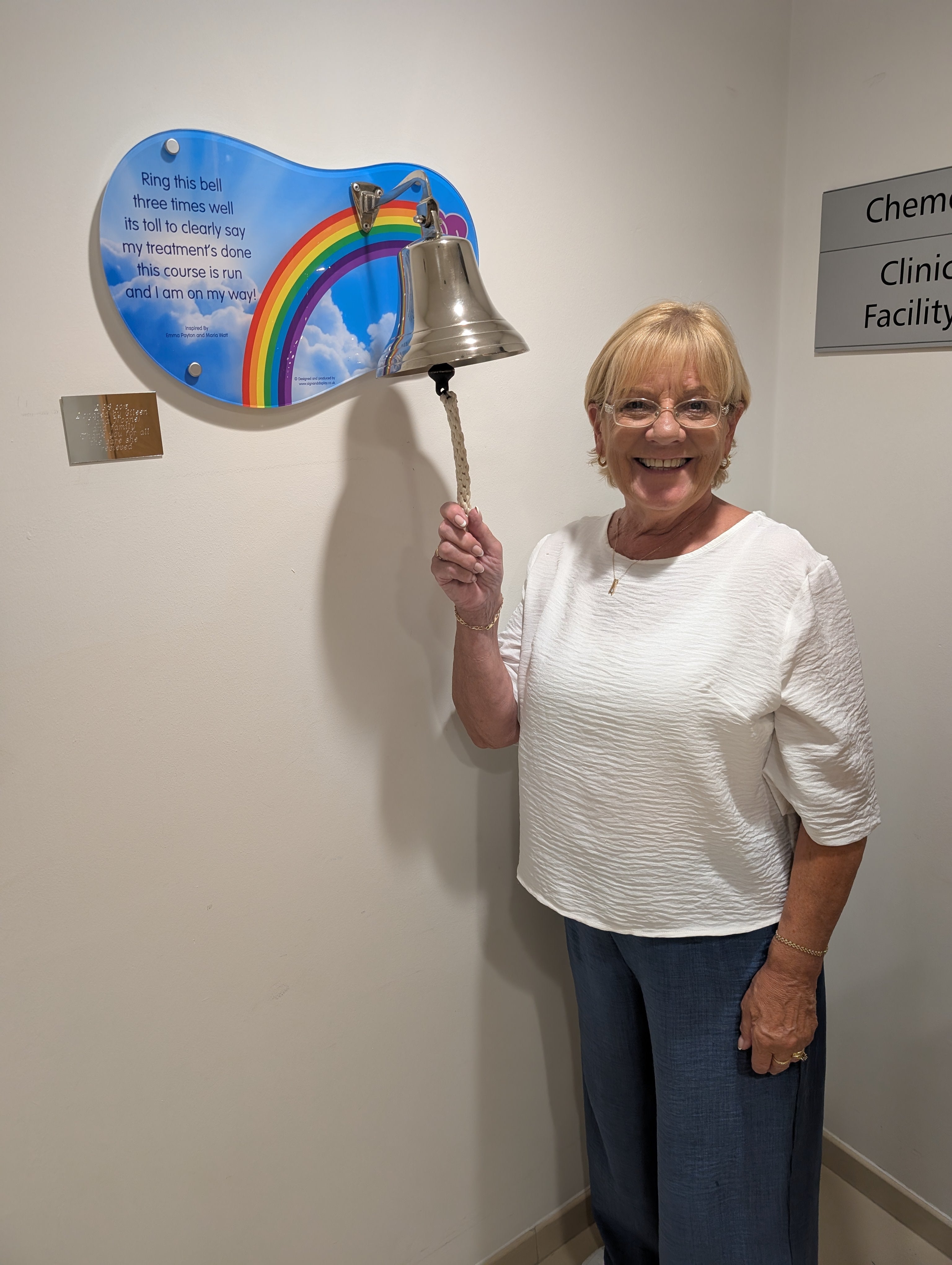 Ann completed her chemotherapy treatment in February this year