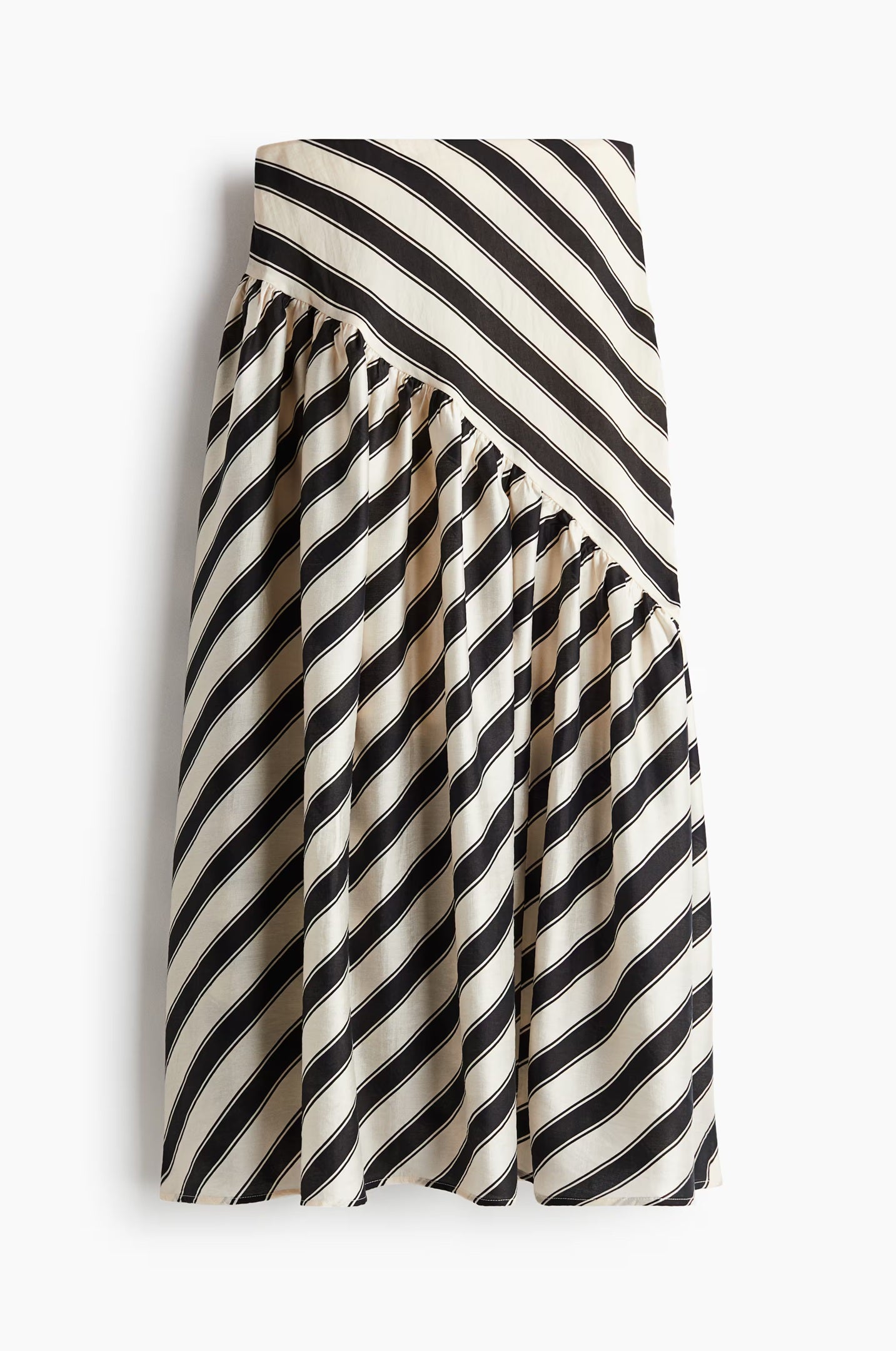 H&M Draped Lyocell-Blend Skirt, £24 (was £44.99)