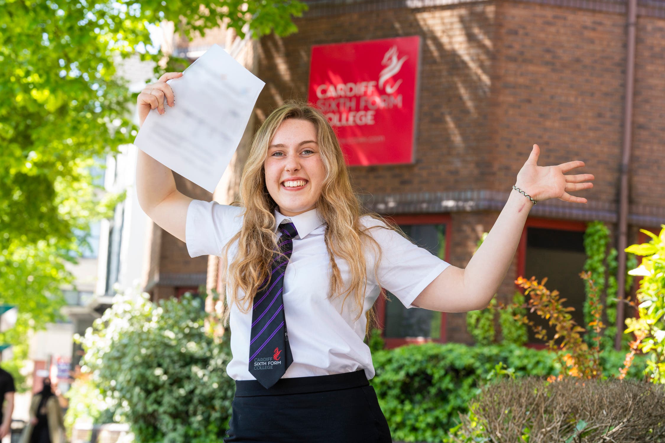 Ariana Howells will study biochemistry at Oxford University (Neil Phillips Photo and Film/PA)