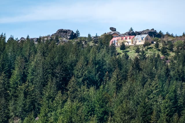 <p>Alpine-like hotels sit among the pine forests two hours from Porto</p>