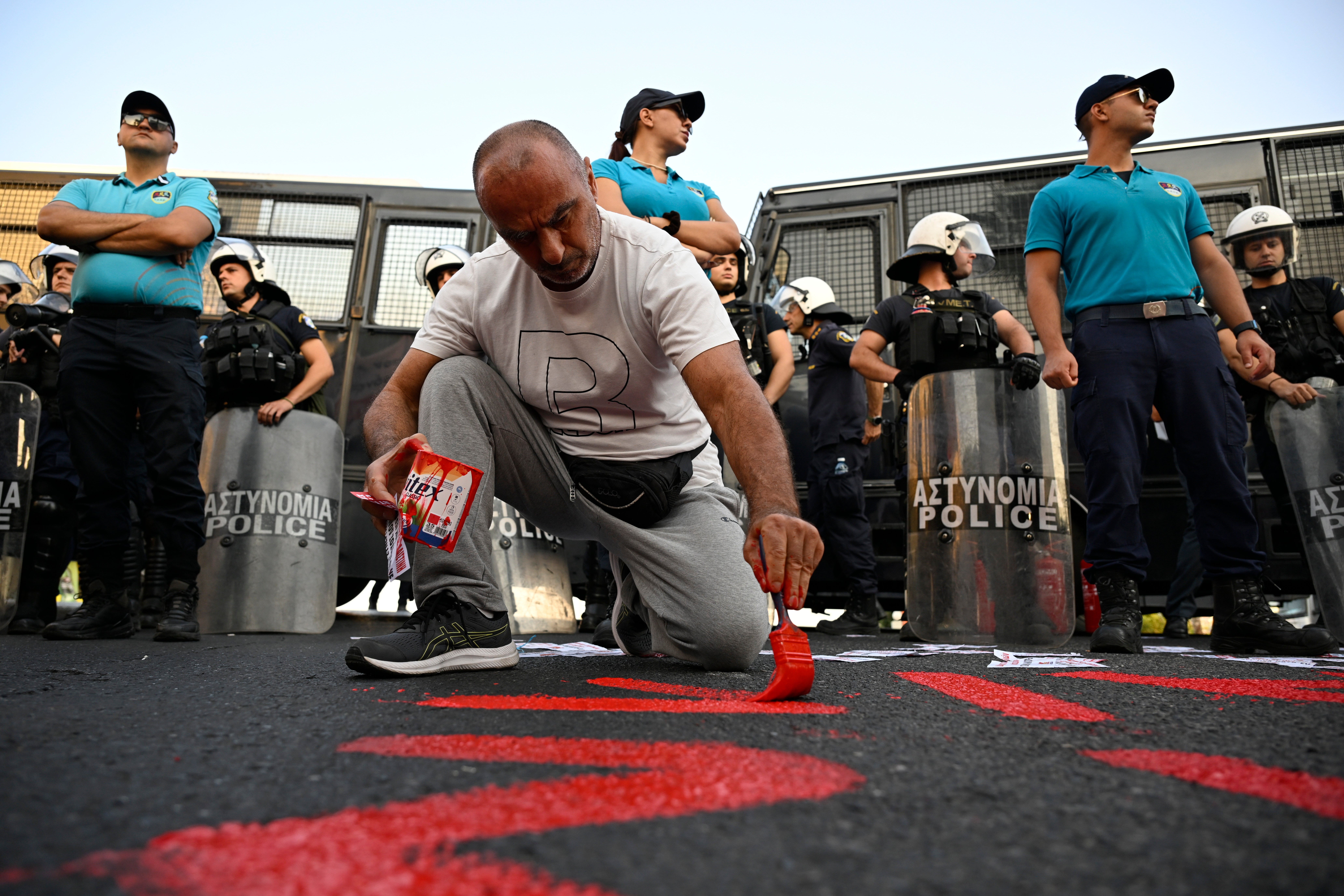 Greece Israel Palestinians