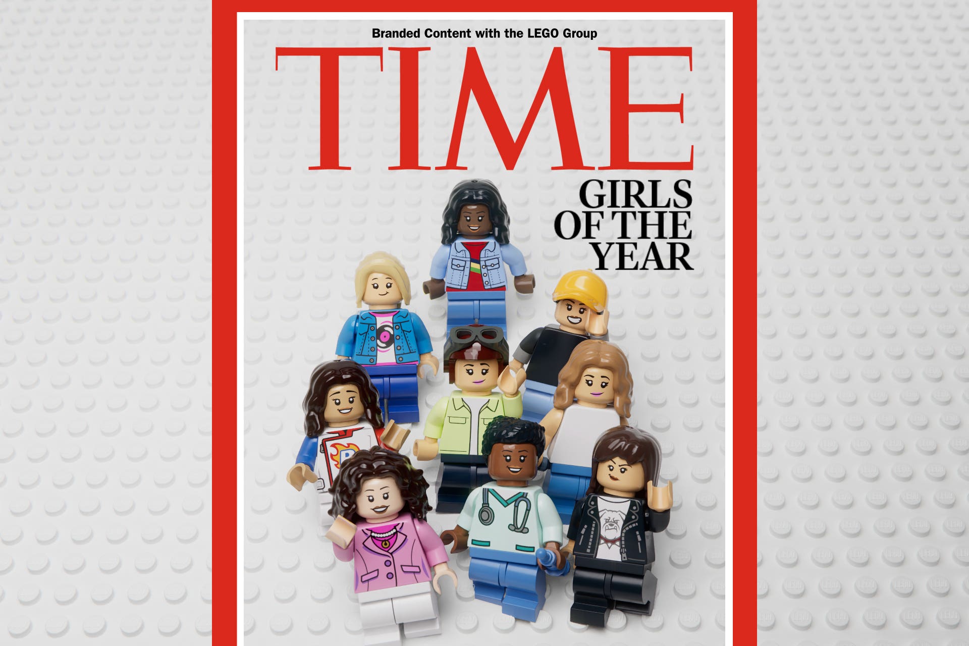 A Scottish schoolgirl is included in a first ever list of Time magazine Girls of the Year (Time/Lego Group/PA)