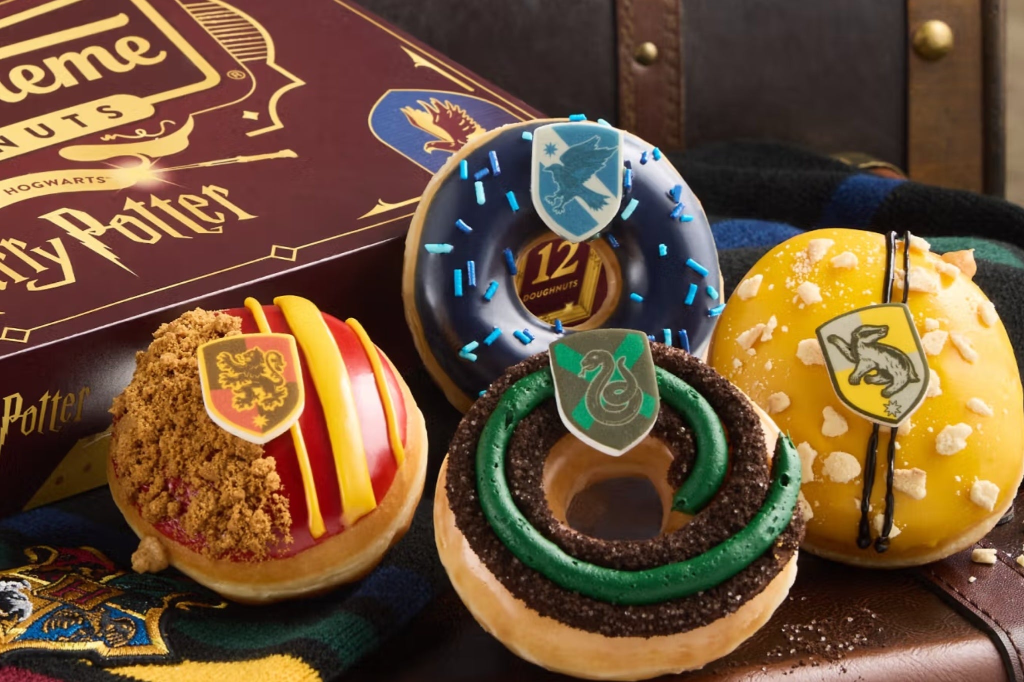 The new Harry Potter donuts will be available from August 18 to September 14