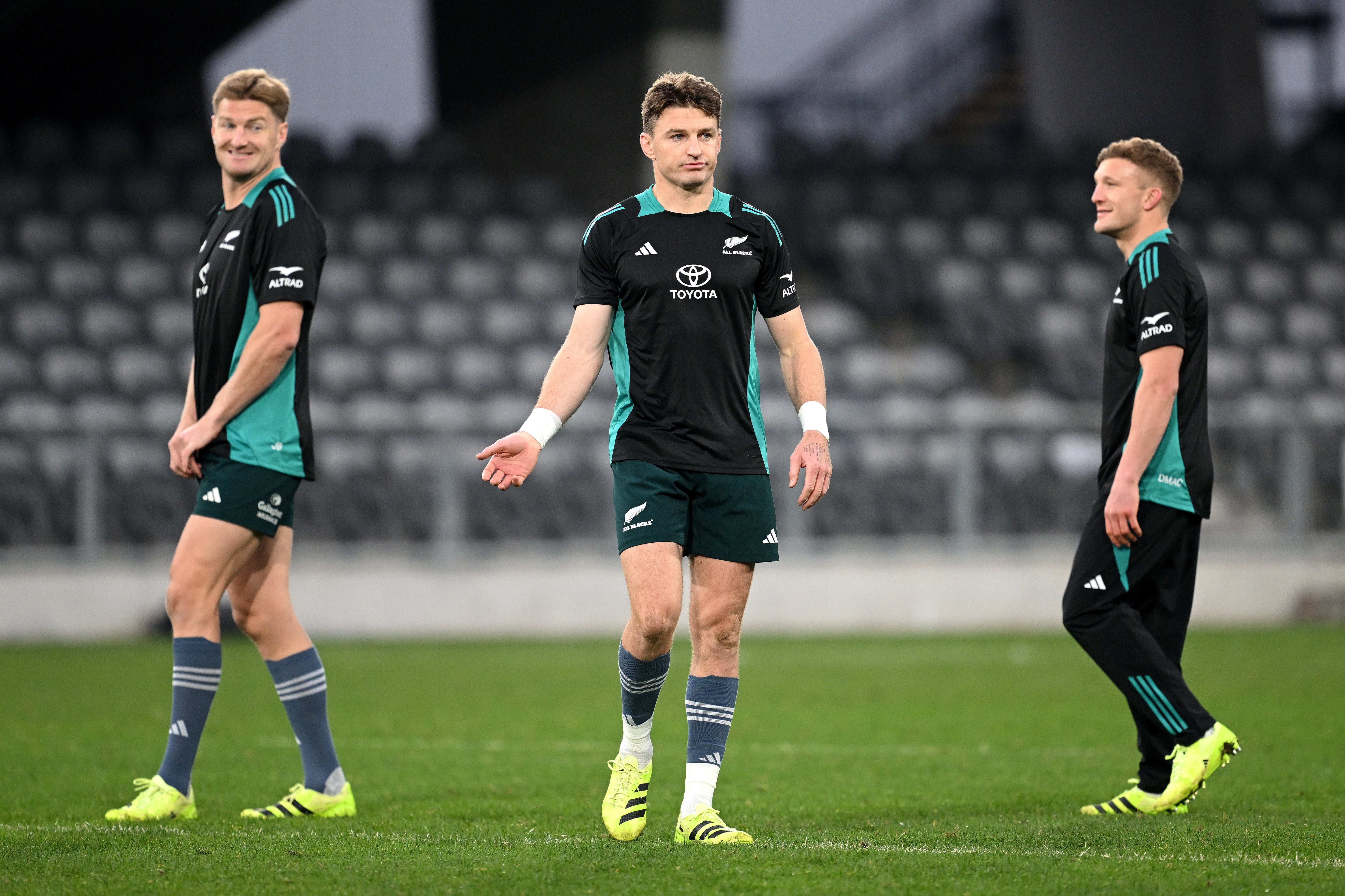 Beauden Barrett and Damian McKenzie will vie for the chief playmaking role with the All Blacks
