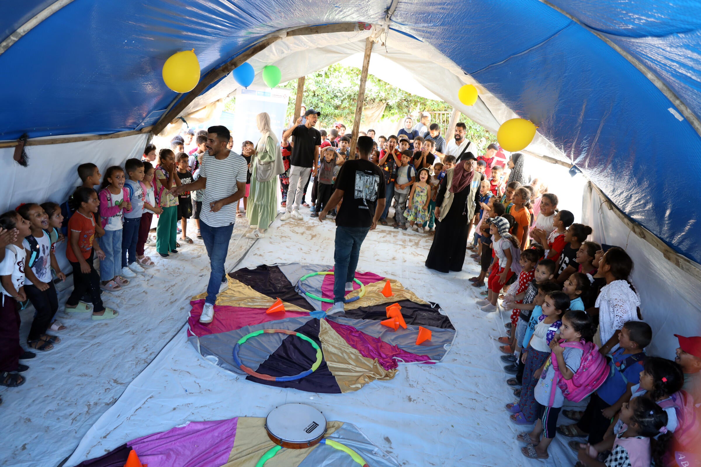 ‘Many children have stopped playing altogether’ due to intense hunger, says Reem