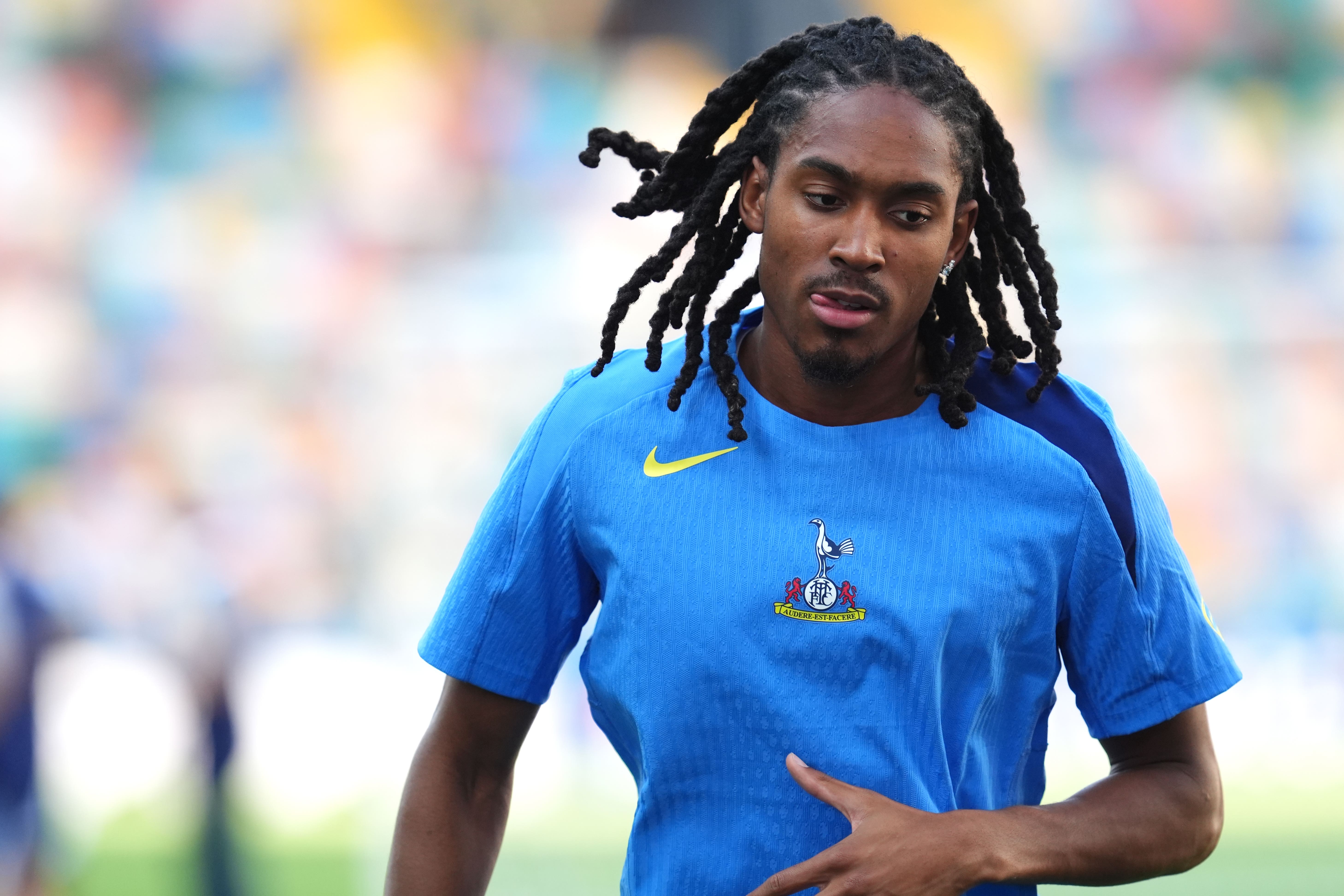 Djed Spence has signed a new contract with Tottenham (Adam Davy/PA)