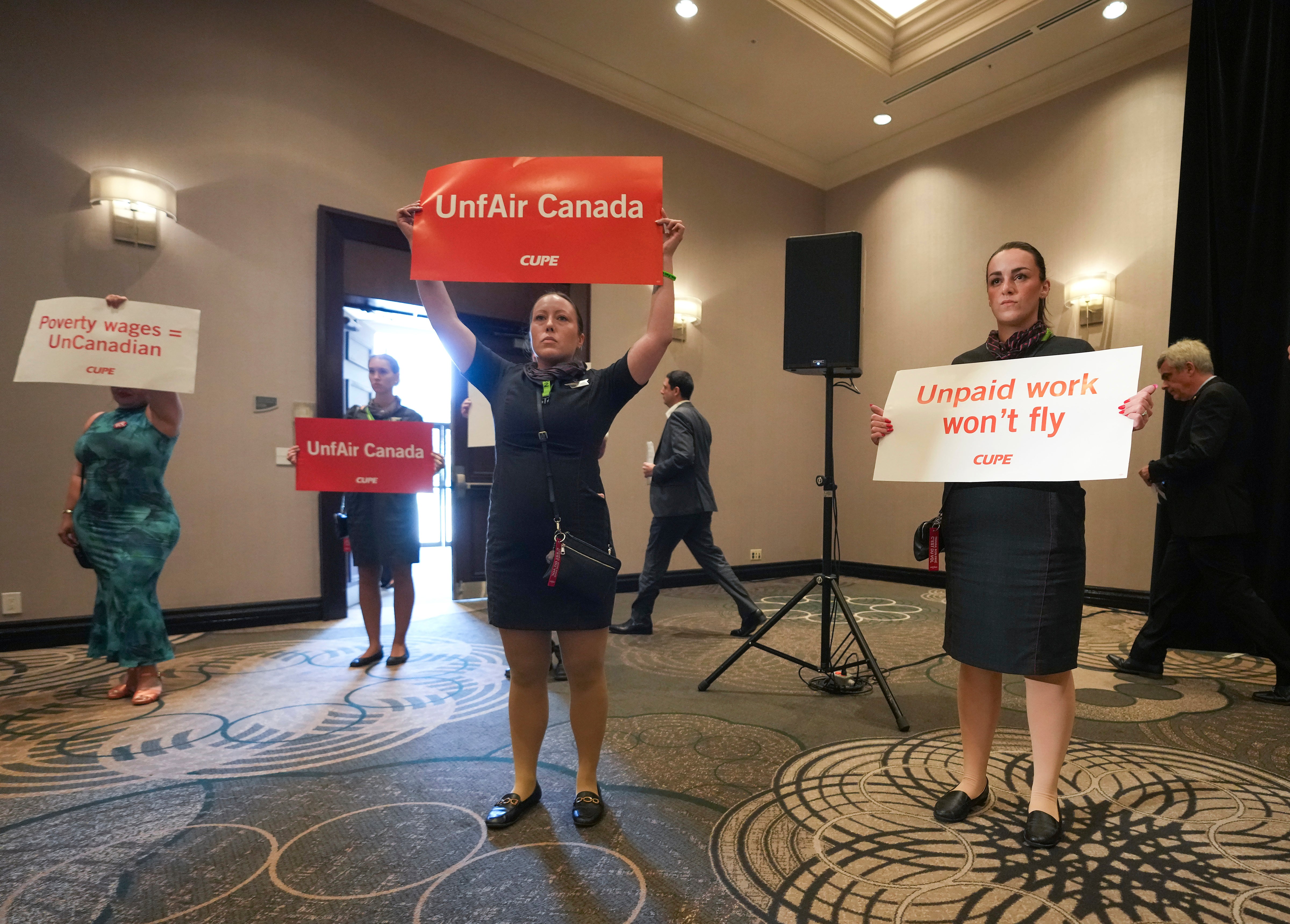 Air Canada Flight Attendants