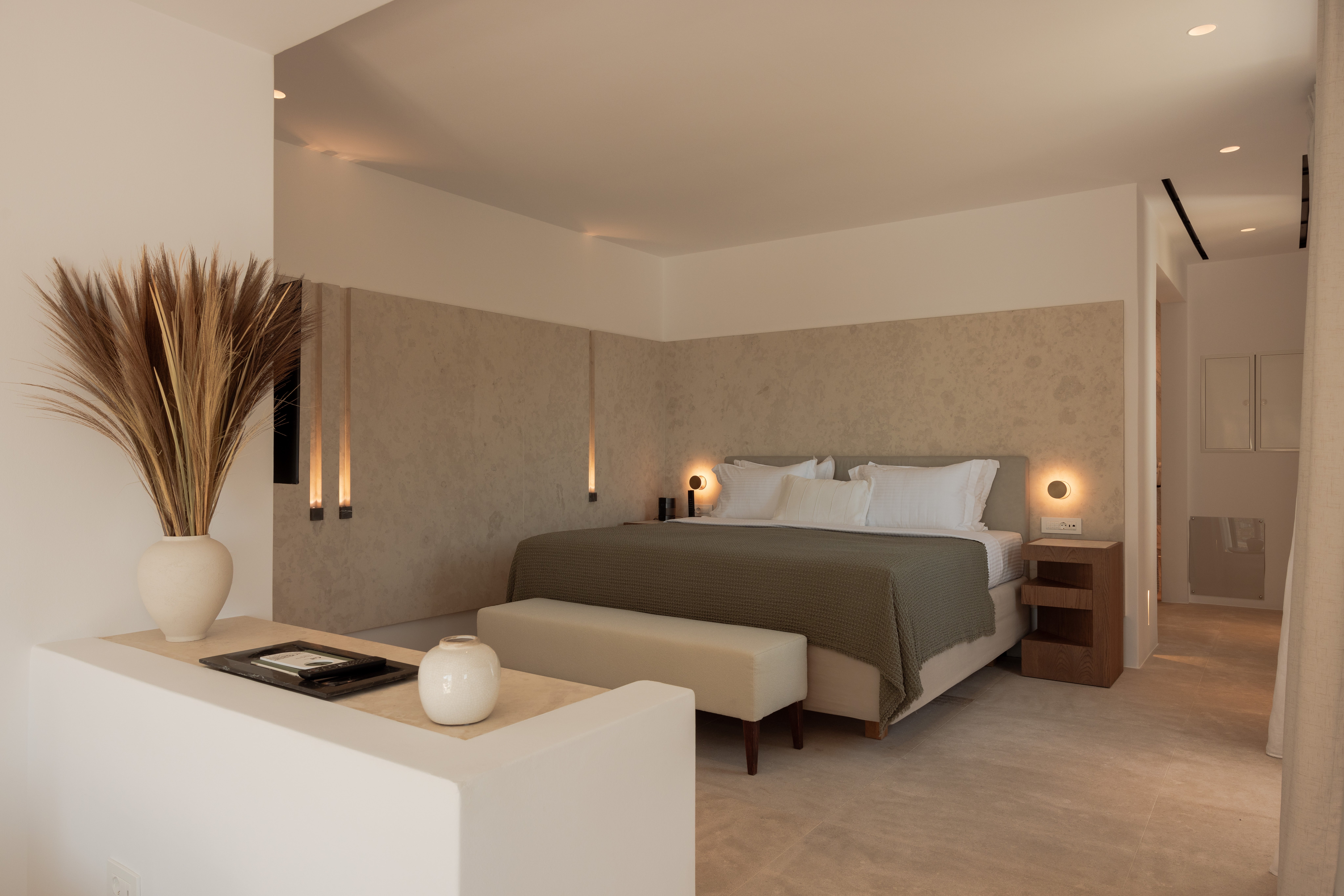 All the rooms are spacious and minimalistic