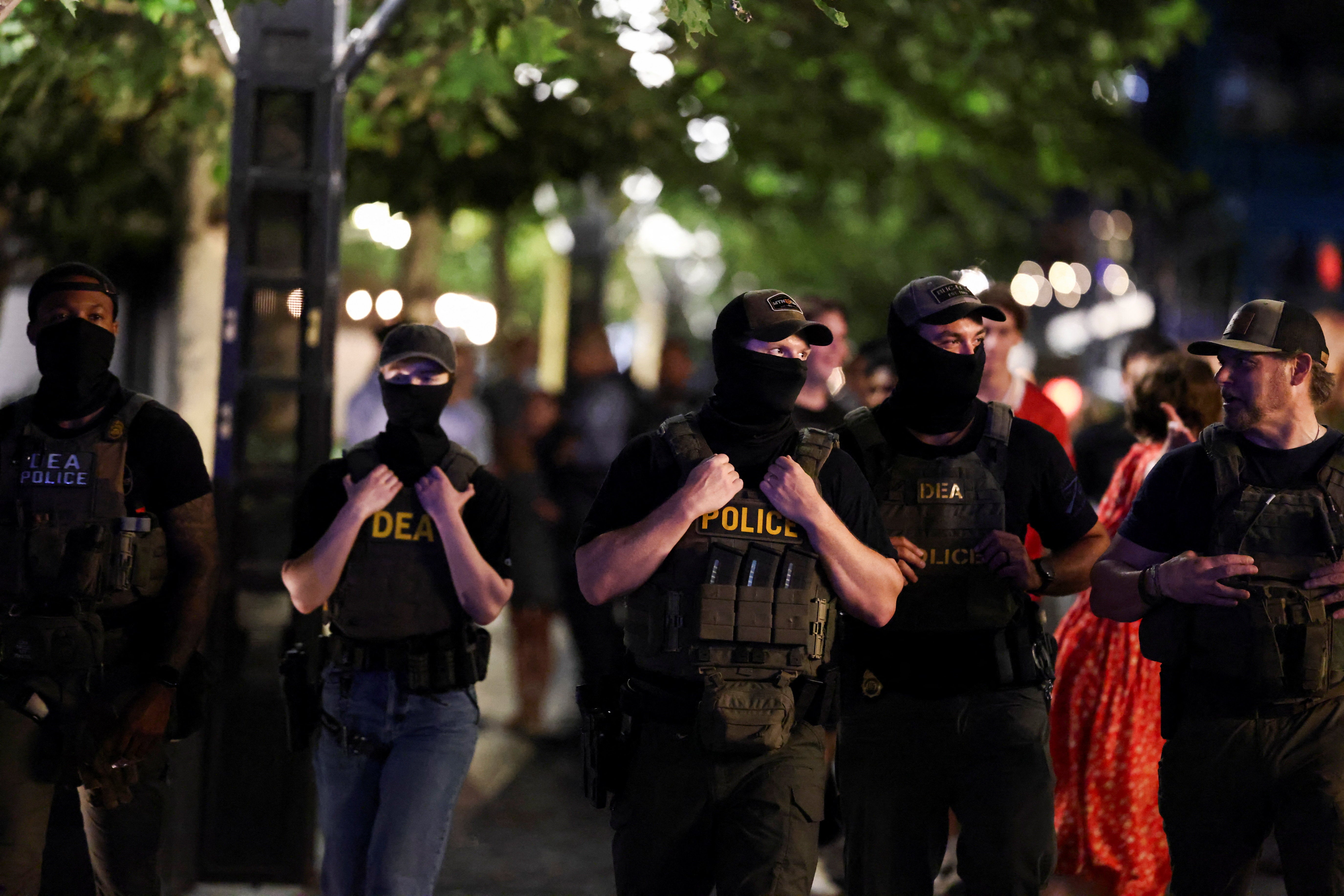 The violent crime rate went down by 35 percent in 2024 after peaking in 2023