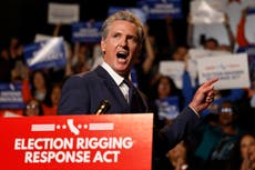 Aggressive insults, grabbing all the headlines – Gavin Newsom is trying to be a Democratic version of Trump. Will voters buy it?