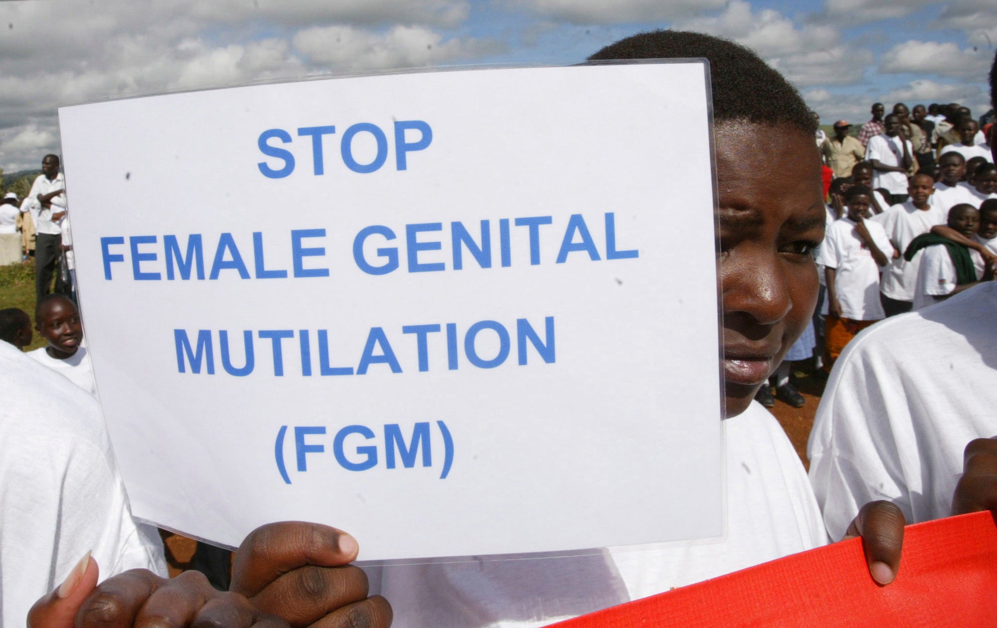 An anti-Female Genital Mutilation (FGM) run in Kilgoris, Kenya, in 2007