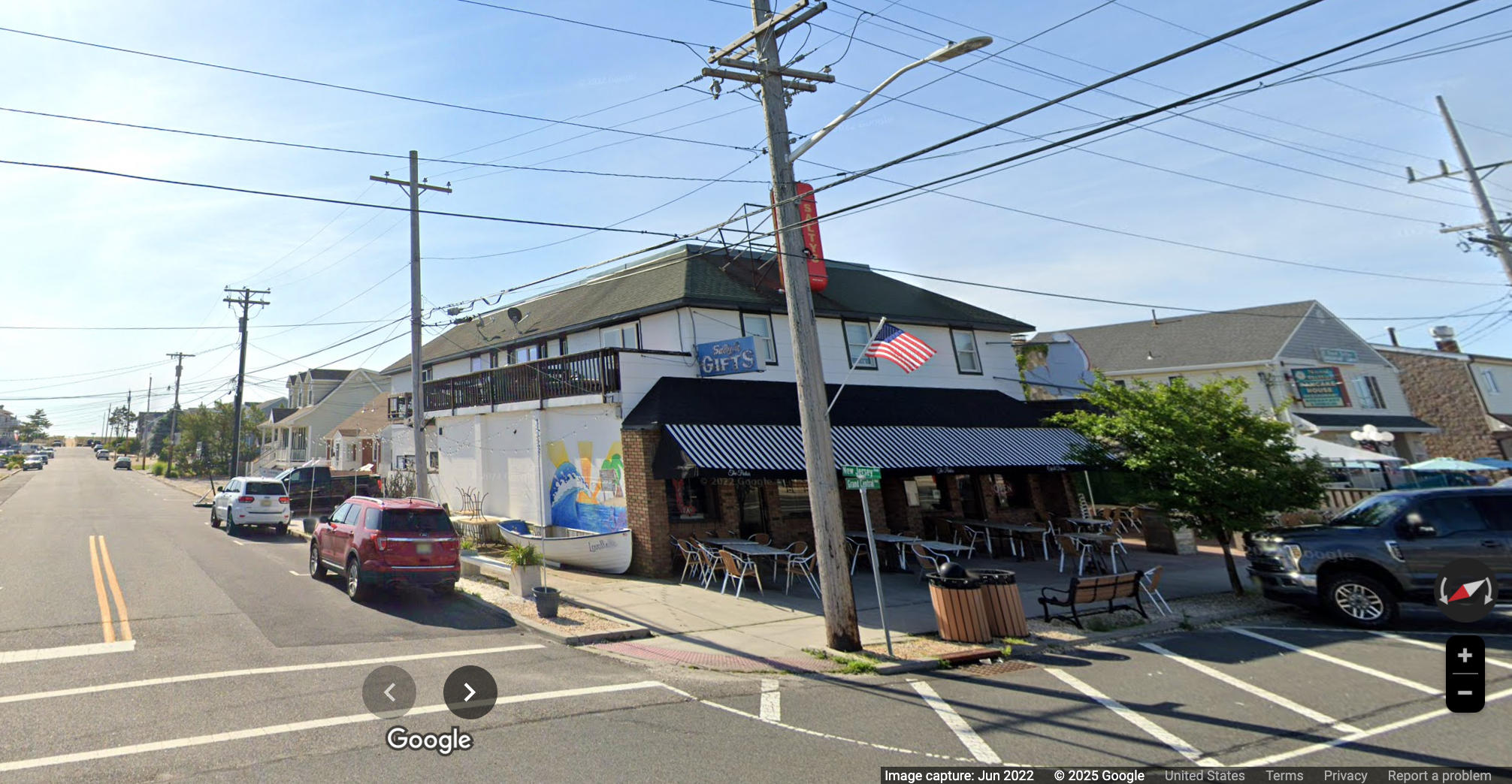 The Hazelnut Cafe in Lavallette, New Jersey. A woman alleged that she was not allowed to leave and was told she'd have to pay $1,600 after her 3-year-old daughter broke an expensive table at the restaurant. The owners of the cafe denied both allegations