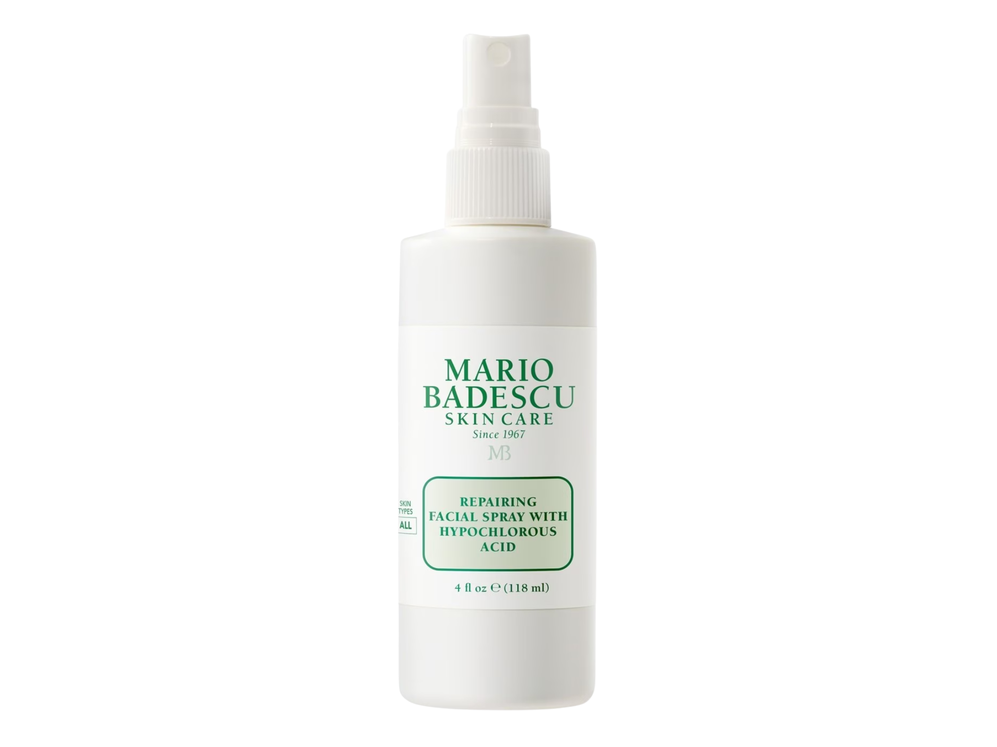 Indybest best hypochlorous acid spray Mario Badescu repairing facial spray with hypochlorous acid