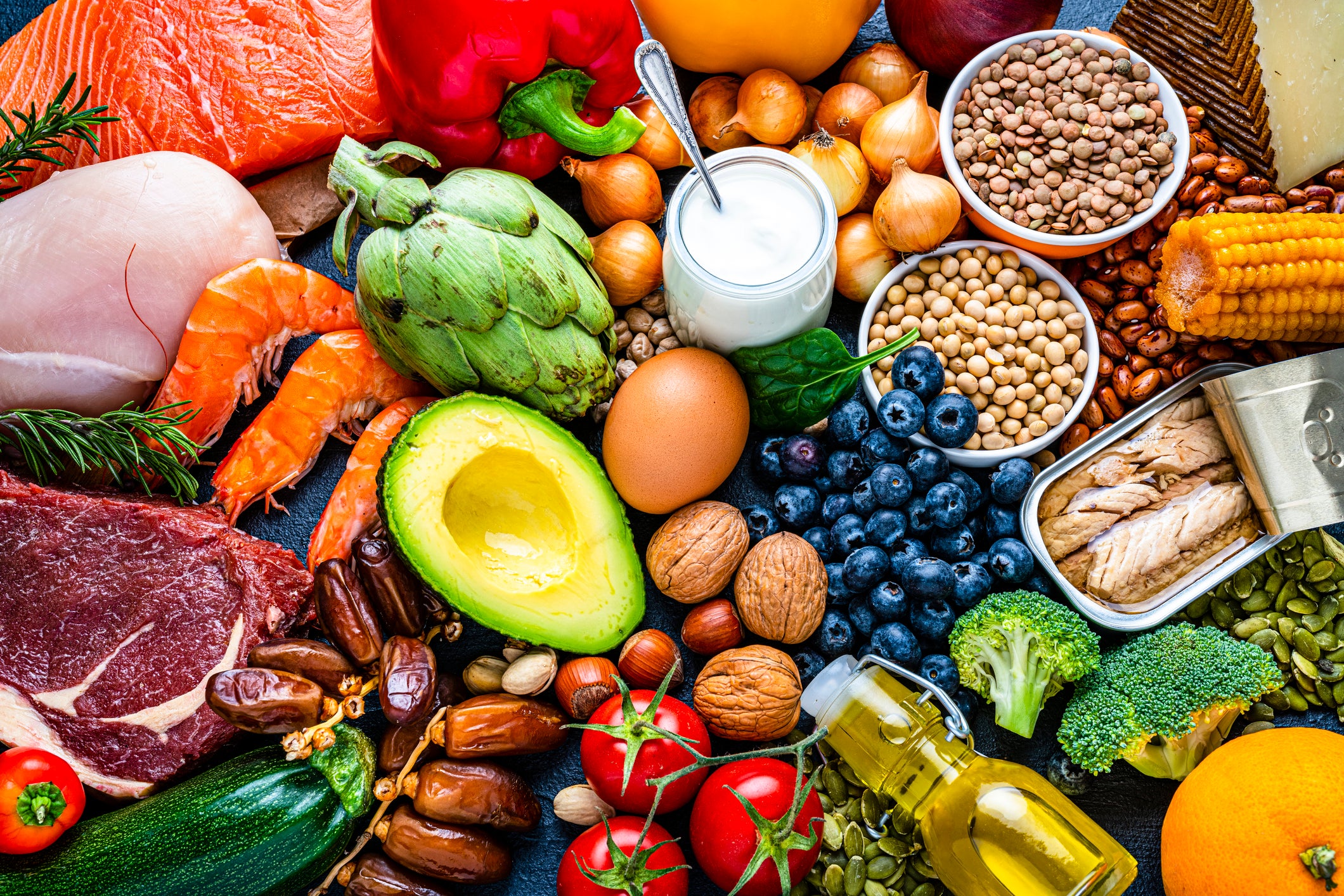 A balanced diet can often improve symptoms