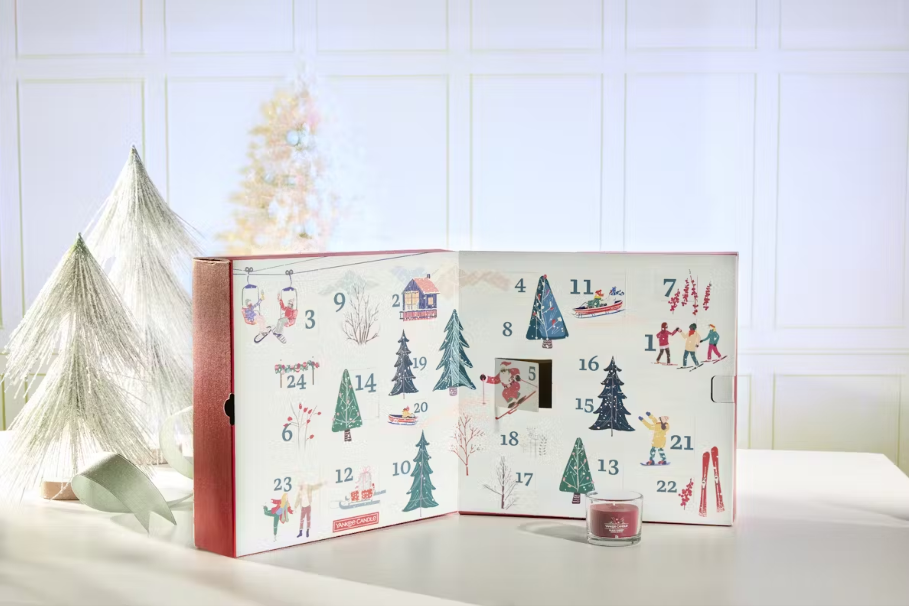 While there are only 24 doors to open, both advent calendars are filled with 25 products