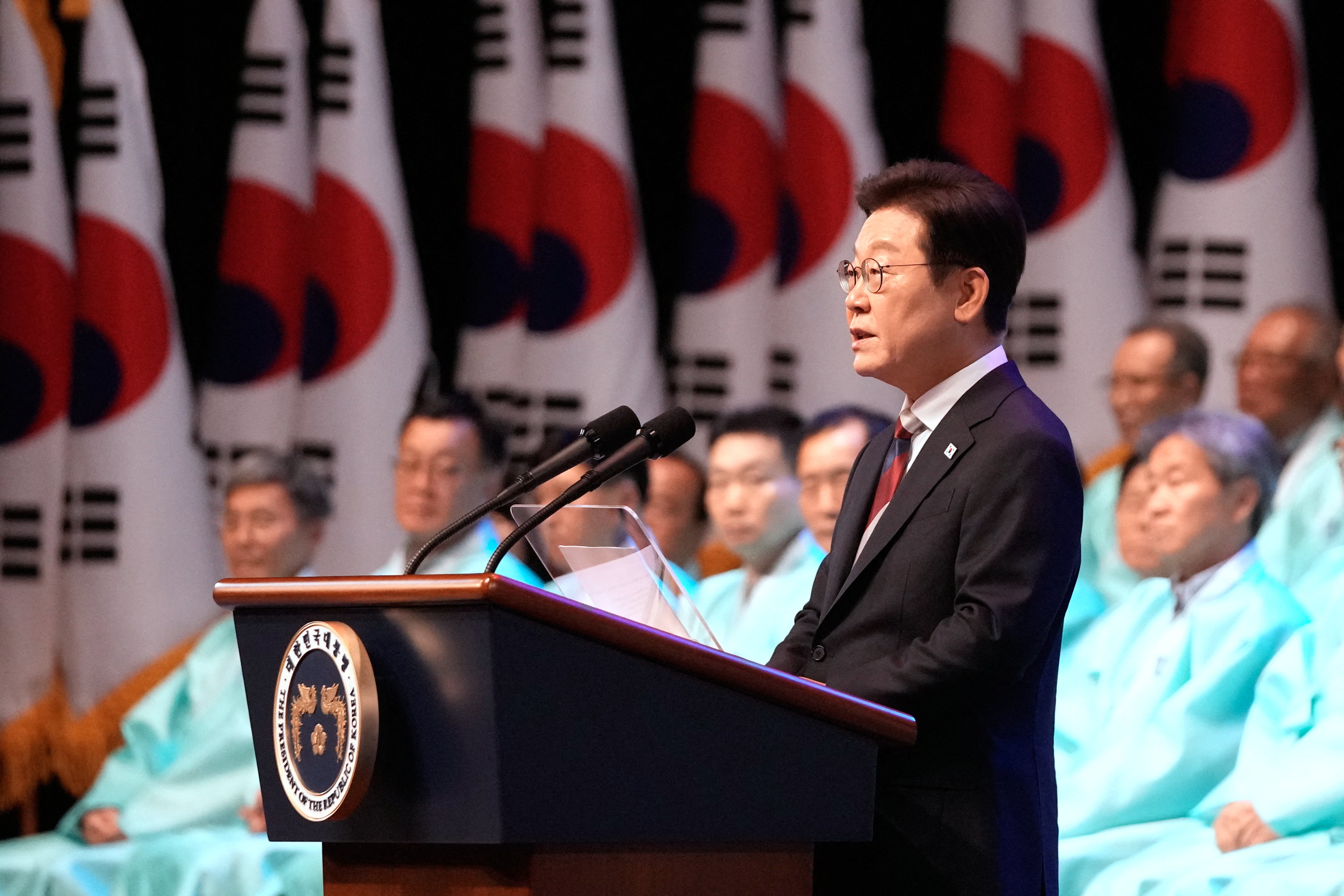 South Korean President Lee Jae Myung