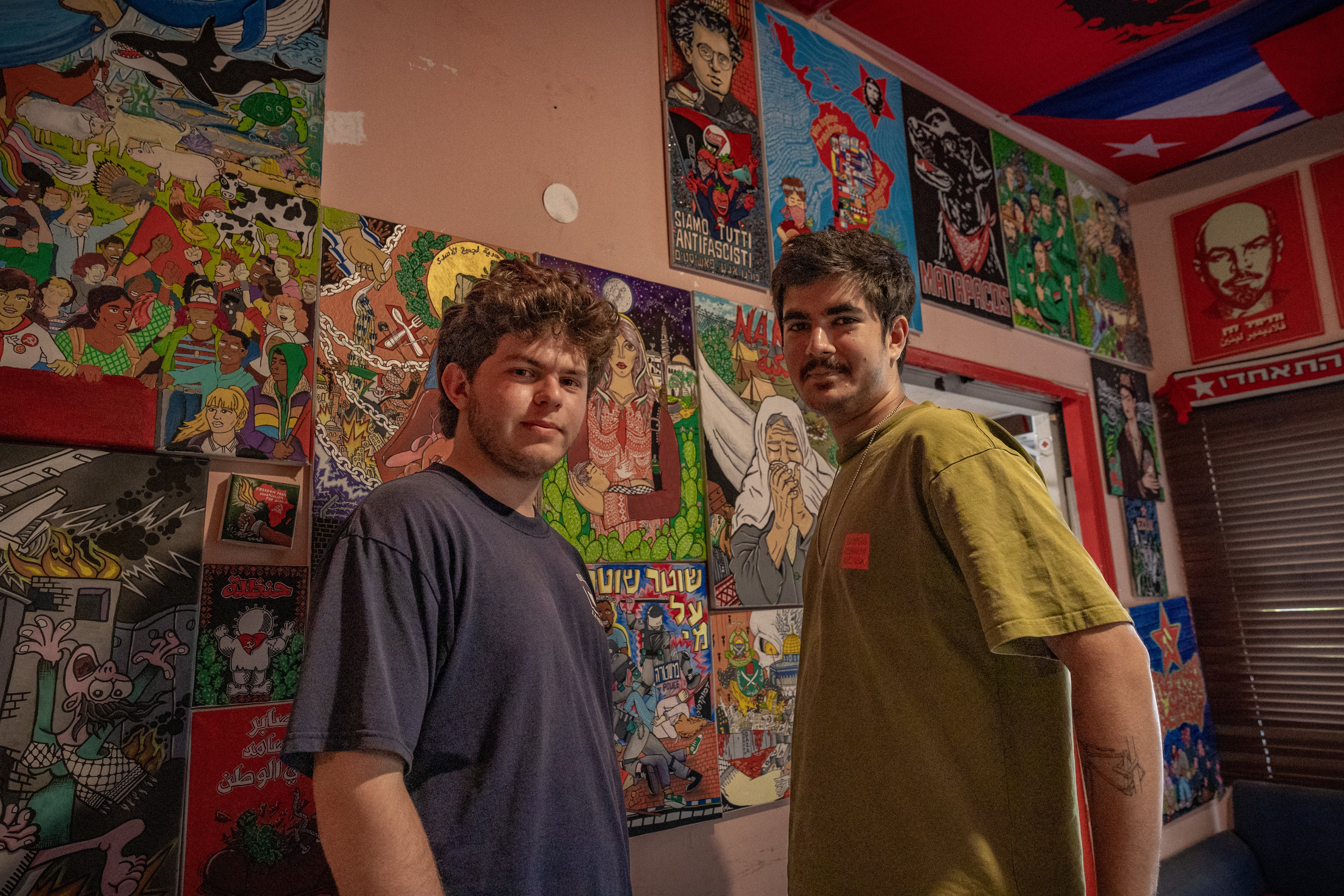 Tal Mitnick and Iddo Elam, Israeli teenage refuseniks, both served jail time in military prison for refusing to serve in the Israeli military over the devastating war in Gaza