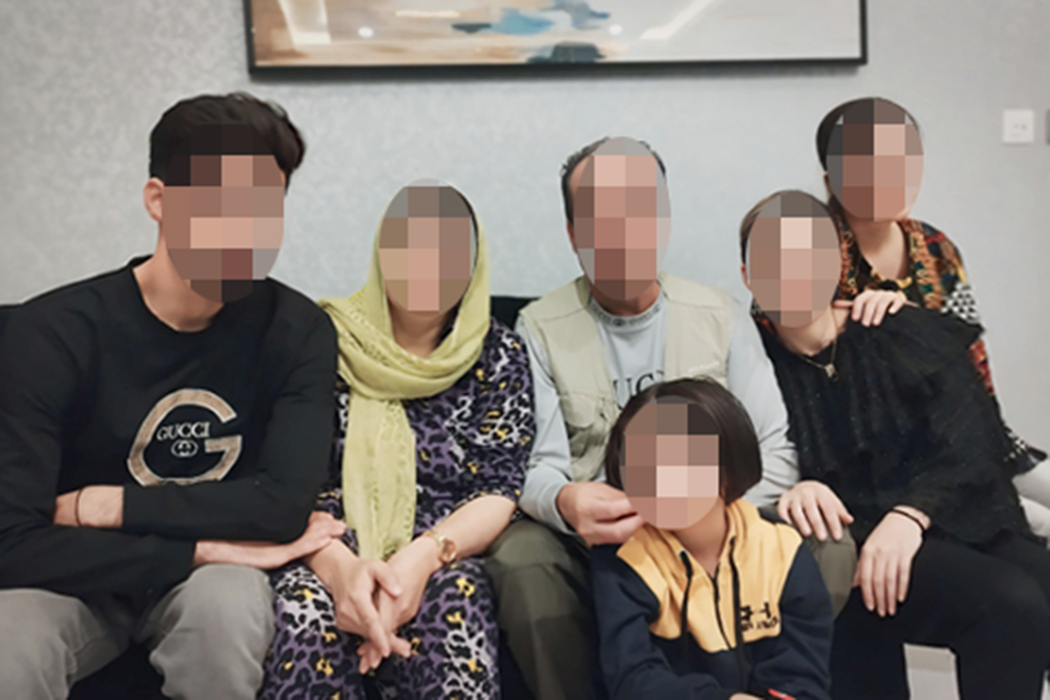 The son of a former member of the Afghan special forces (pictured) has warned his family members are at risk of imminent deportation into the hands of the Taliban