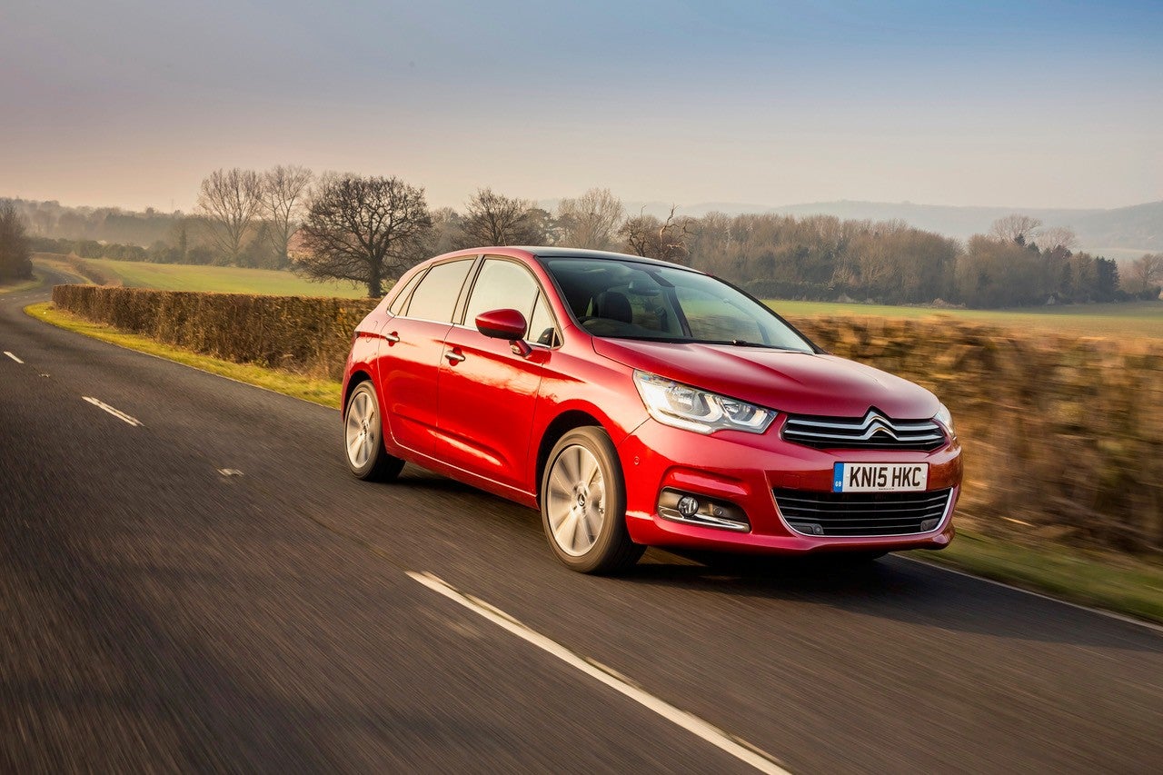 Handout photo of Citroen C4