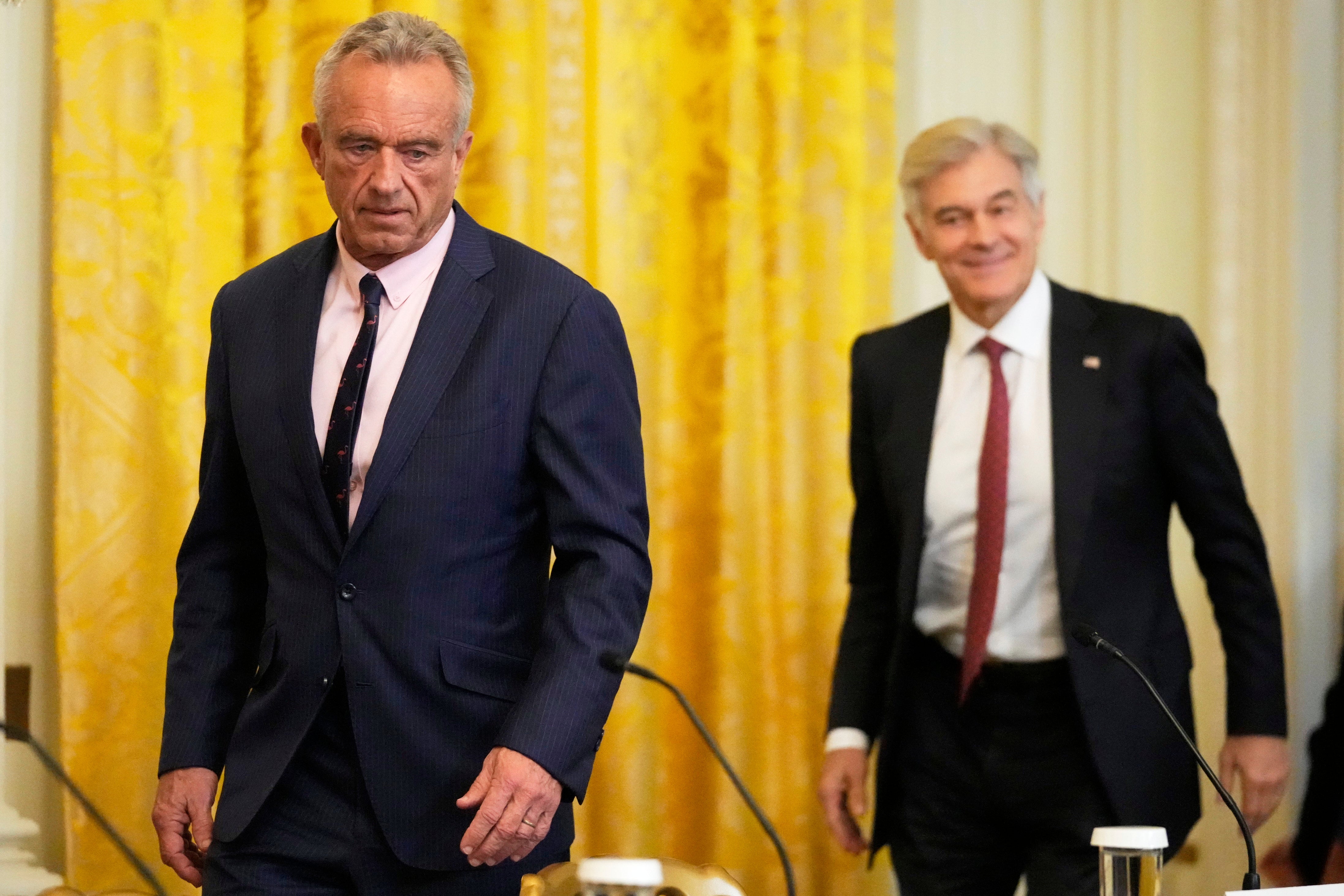 HHS Secretary Robert F Kennedy Jr and Center for Medicaid Services director Mehmet Oz are temporarily blocked from sharing Medicaid data with ICE to target immigrants