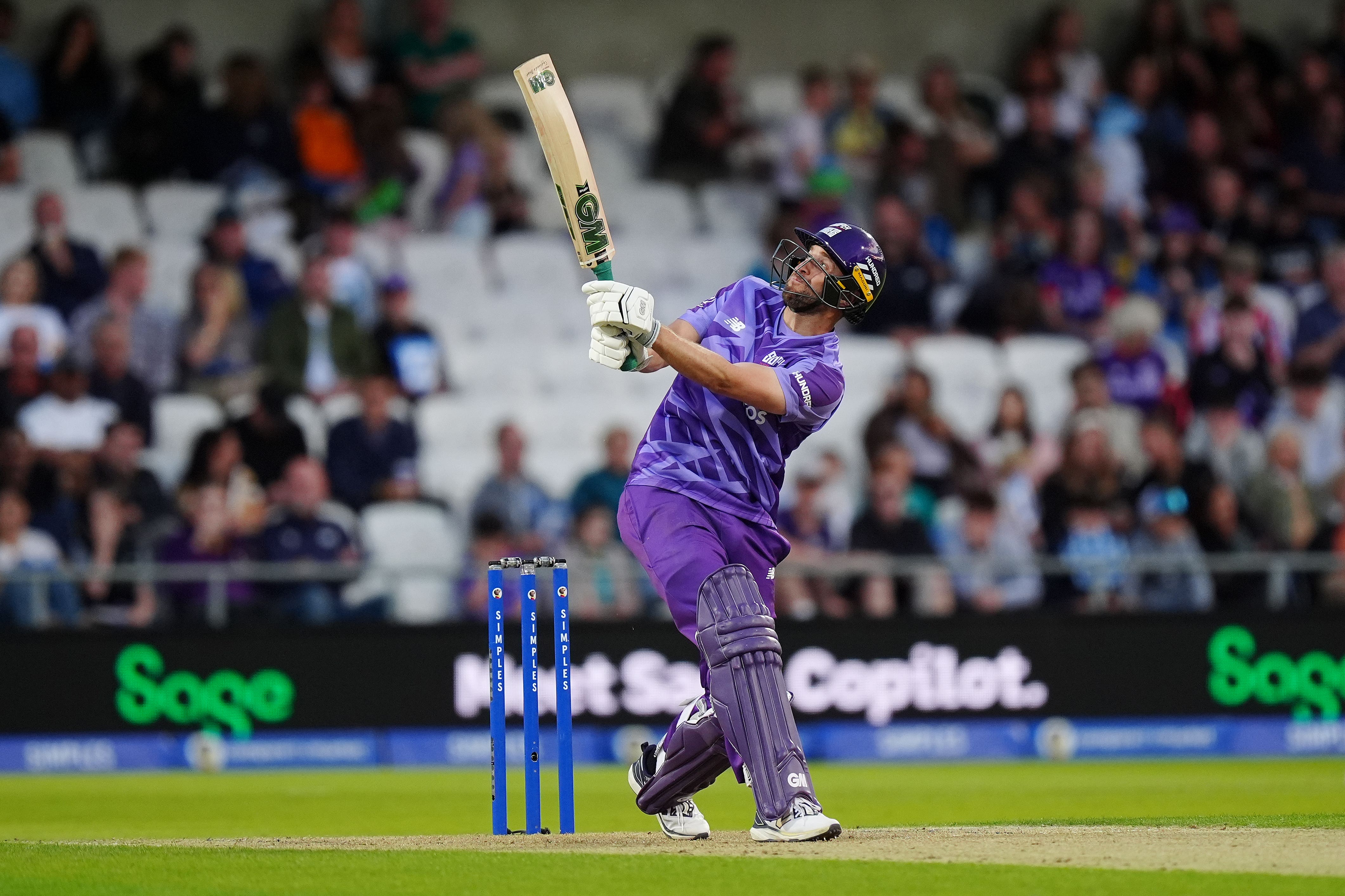 Dawid Malan hit a half-century in the Northern Superchargers’ win (John Walton/PA)