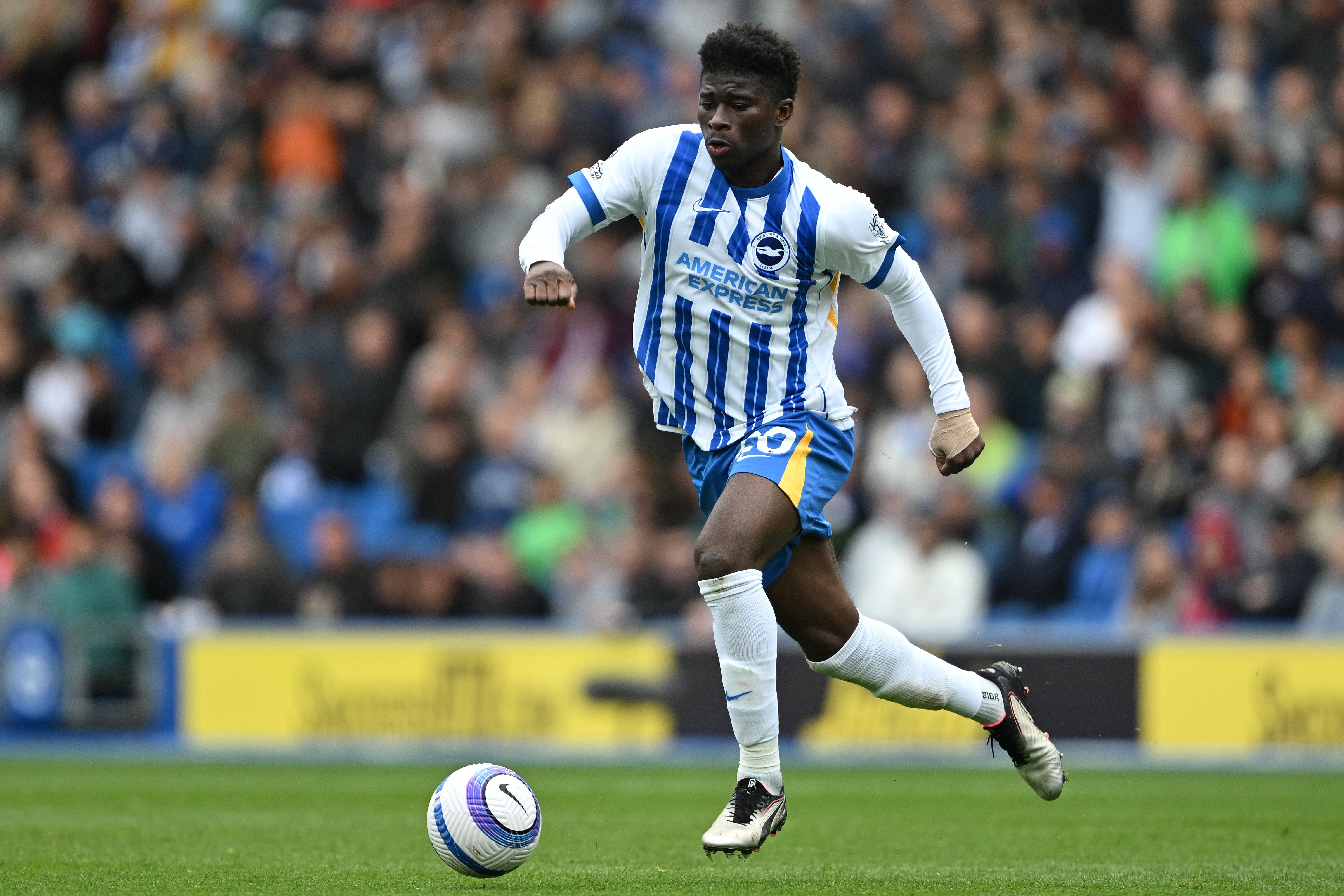 Carlos Baleba is a Manchester United target