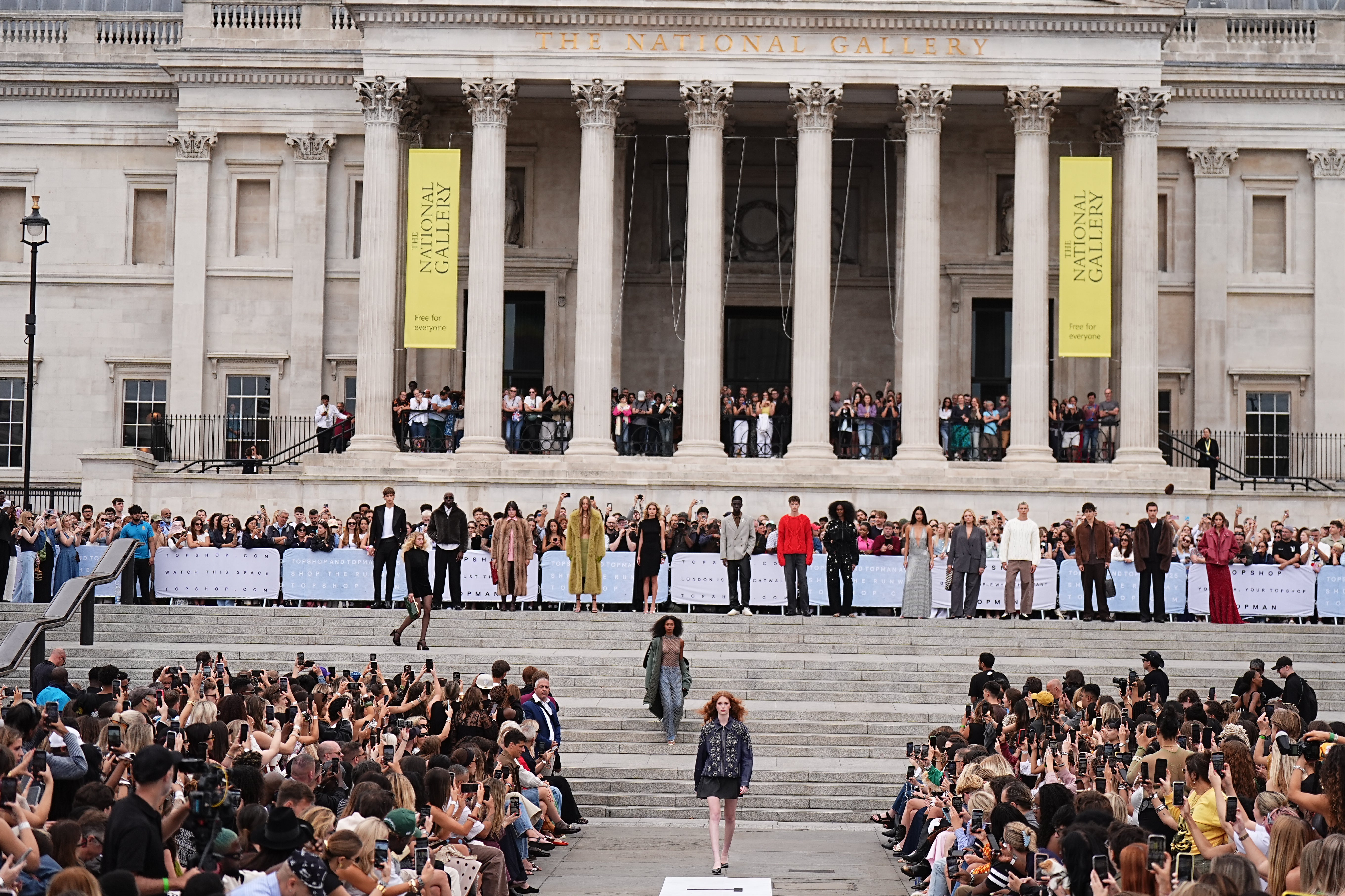 The show took place at lunchtime on Saturday 16th August (Aaron Chown/PA)
